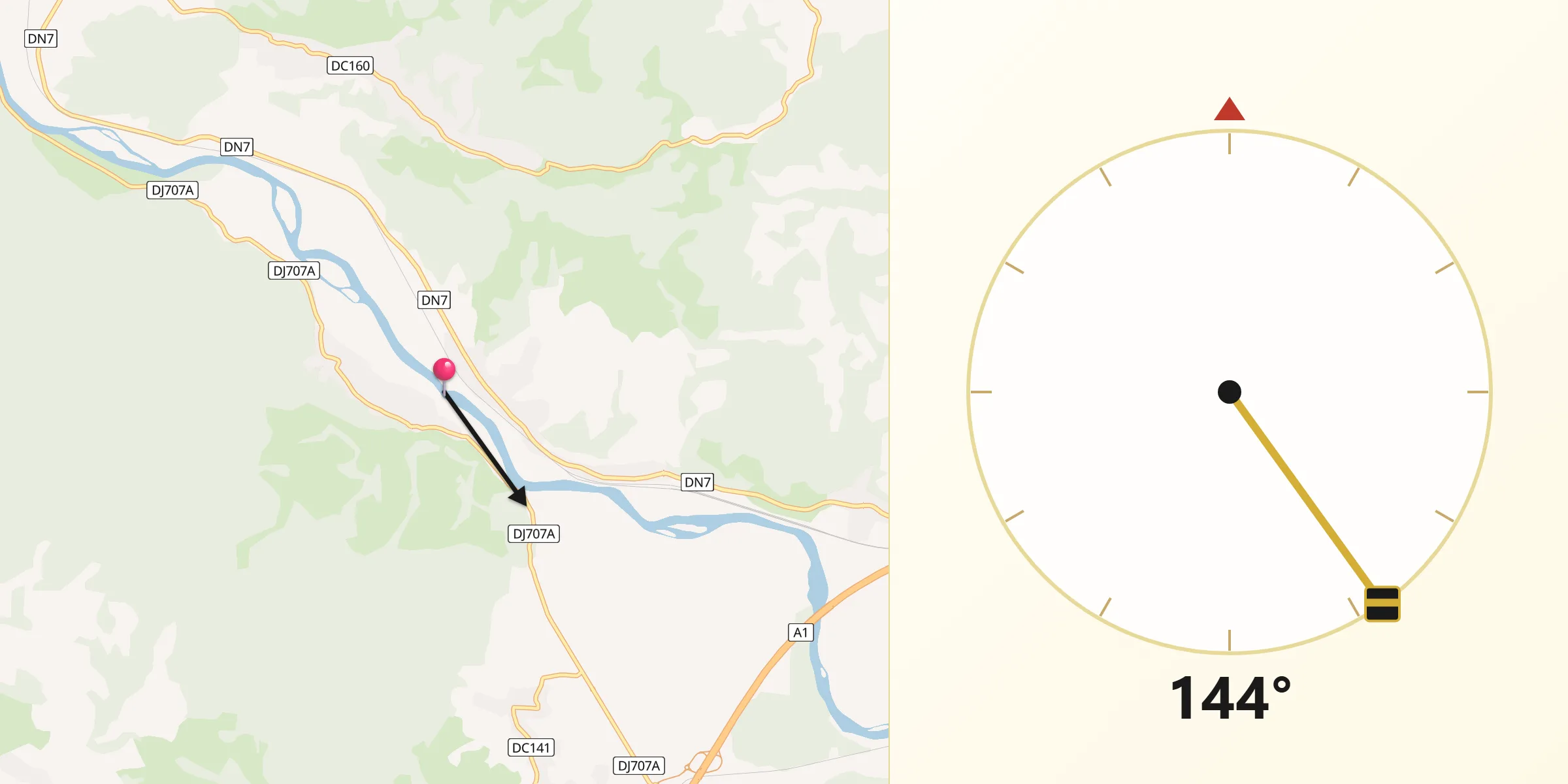 Direcția Qibla din Burjuc