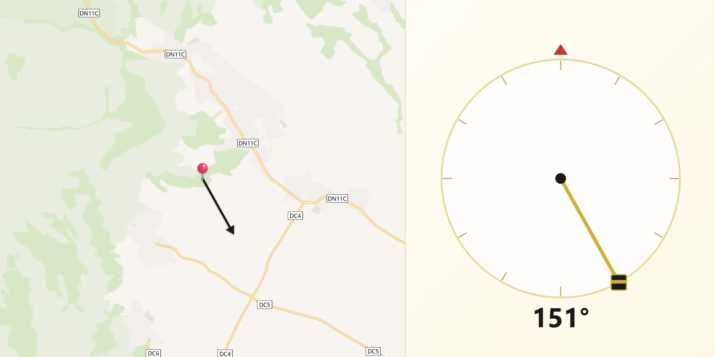Direcția Qibla din Comuna Turia