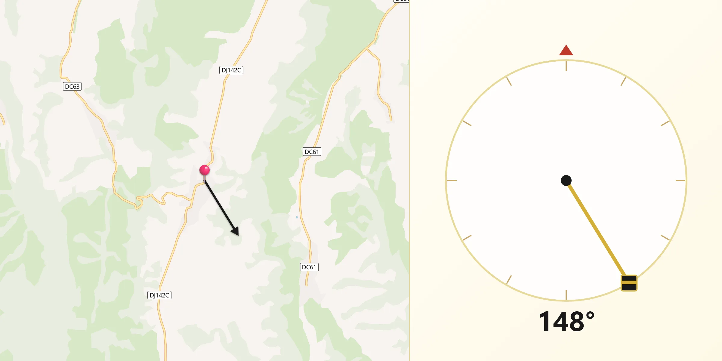 Direcția Qibla din Zagăr