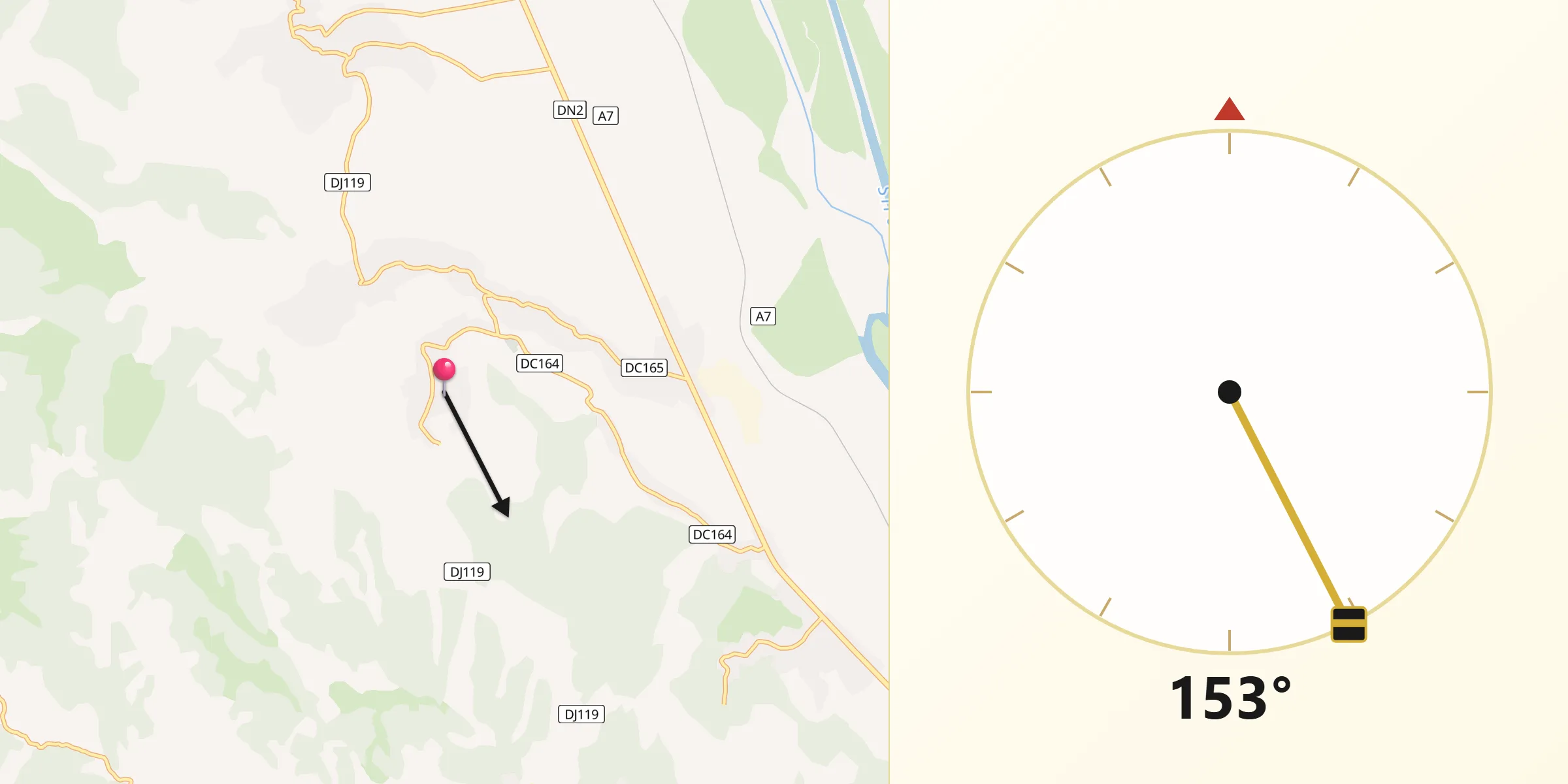Direcția Qibla din Somușca