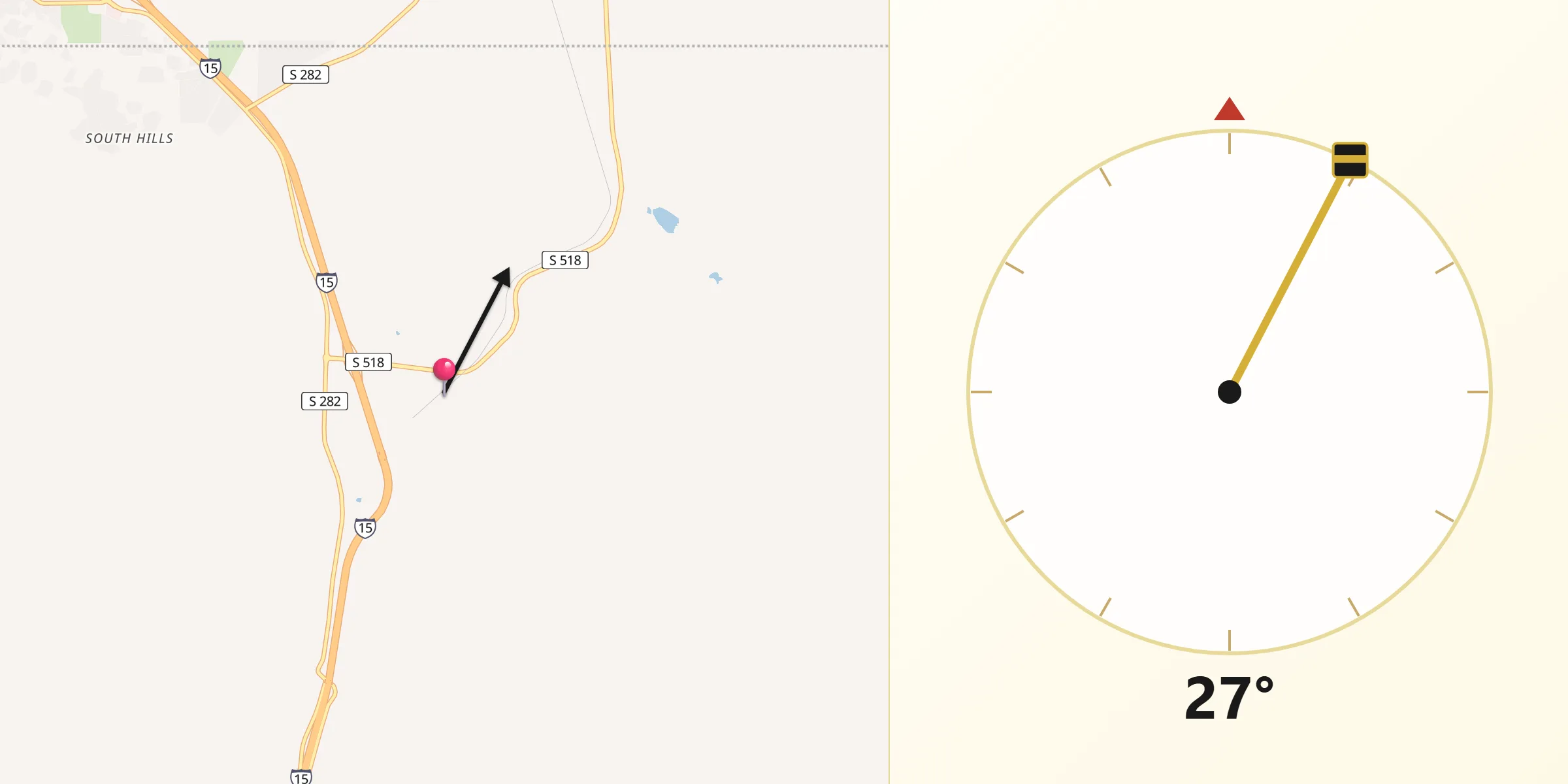 Qibla Direction from Montana City
