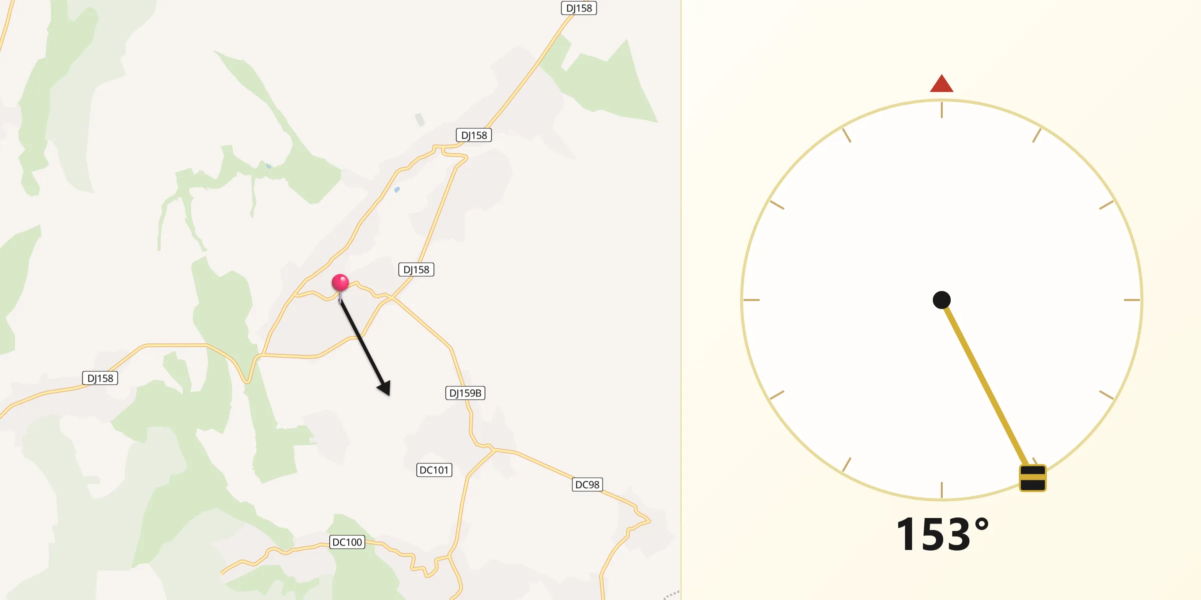 Direcția Qibla din Hociungi