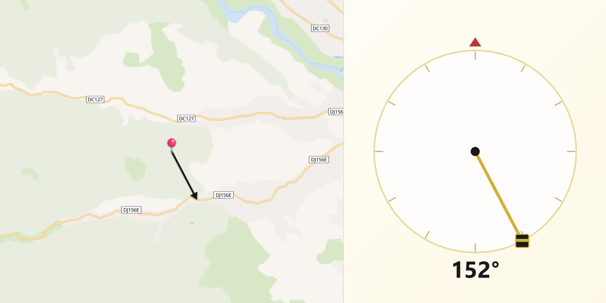 Direcția Qibla din Comuna Piatra Şoimului