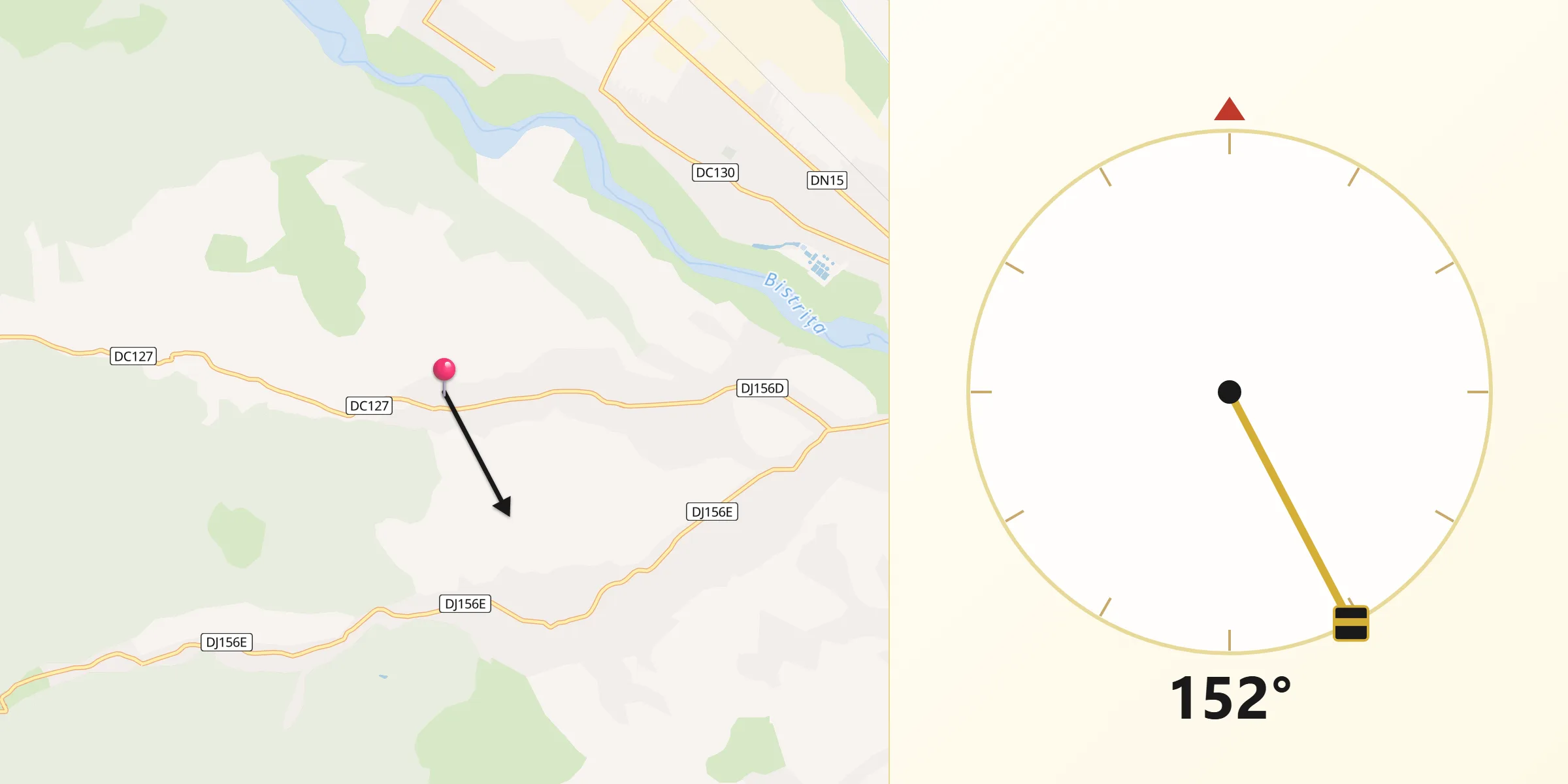 Direcția Qibla din Piatra Şoimului