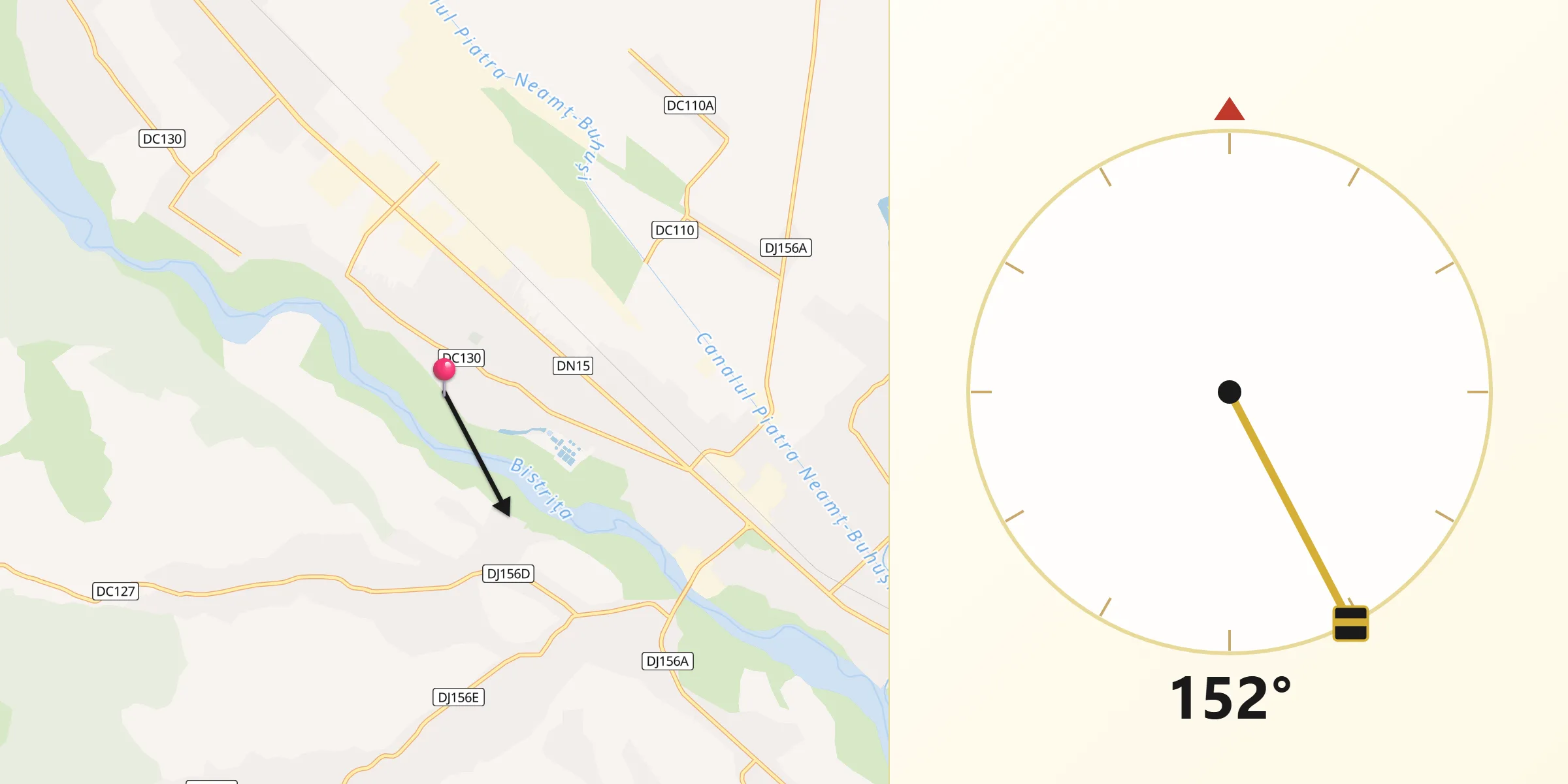 Direcția Qibla din Săvineşti