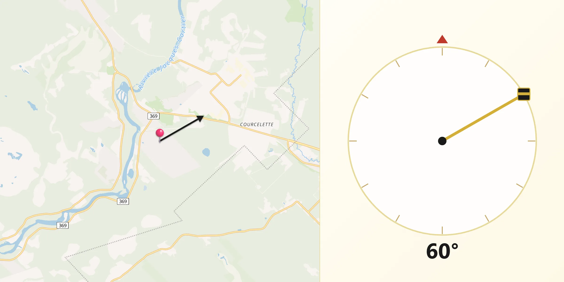 Qibla Direction from Shannon
