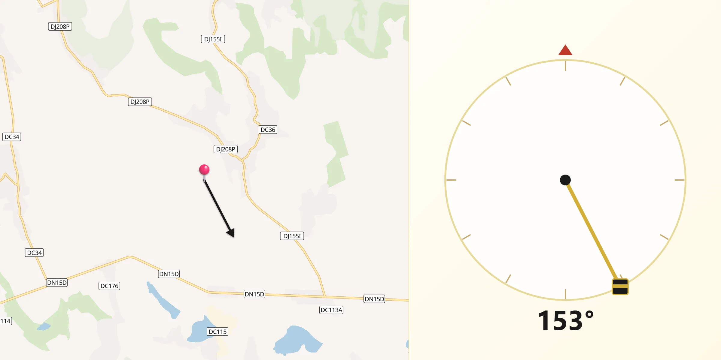 Direcția Qibla din Bârgăuani