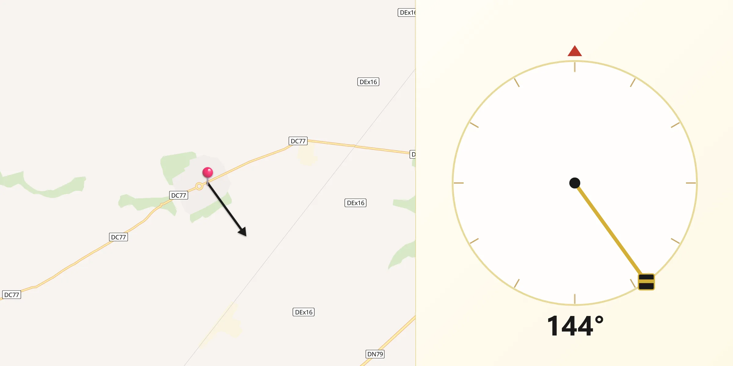 Direcția Qibla din Livada de Bihor