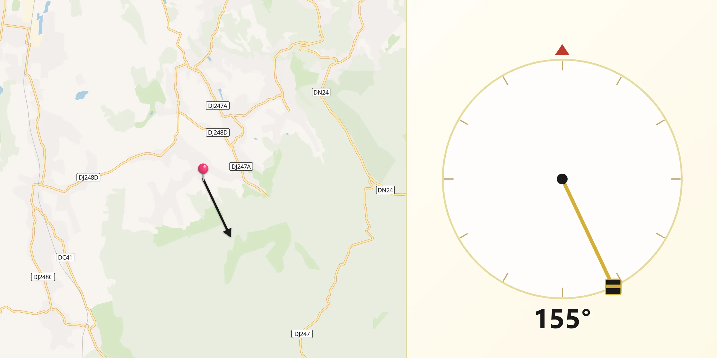 Direcția Qibla din Bârnova