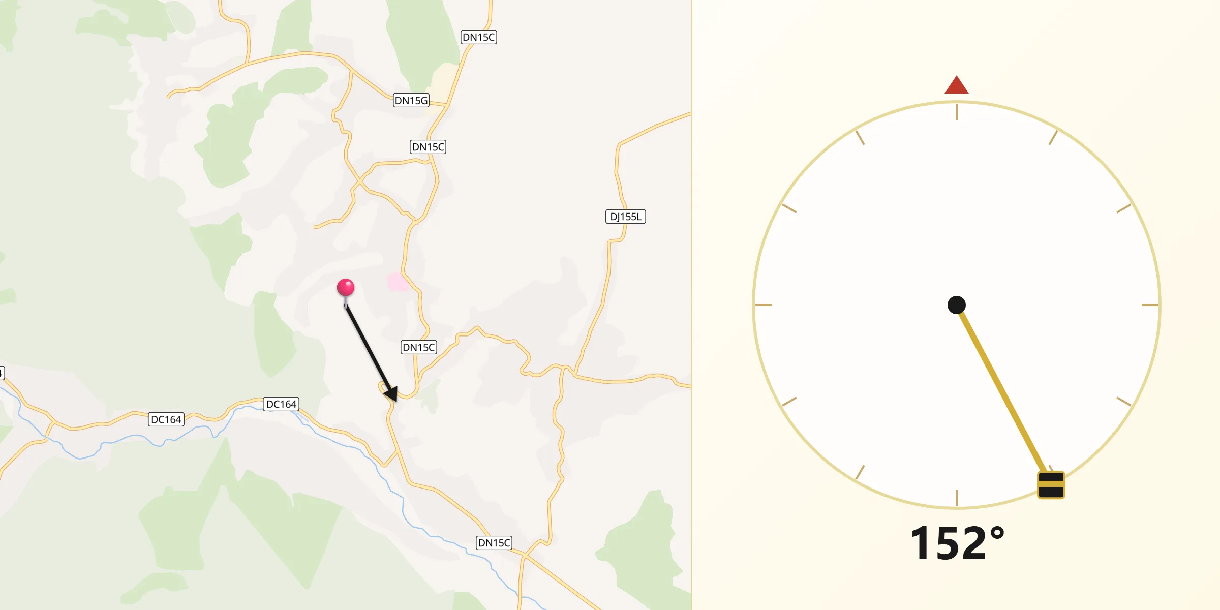 Direcția Qibla din Bălţăteşti