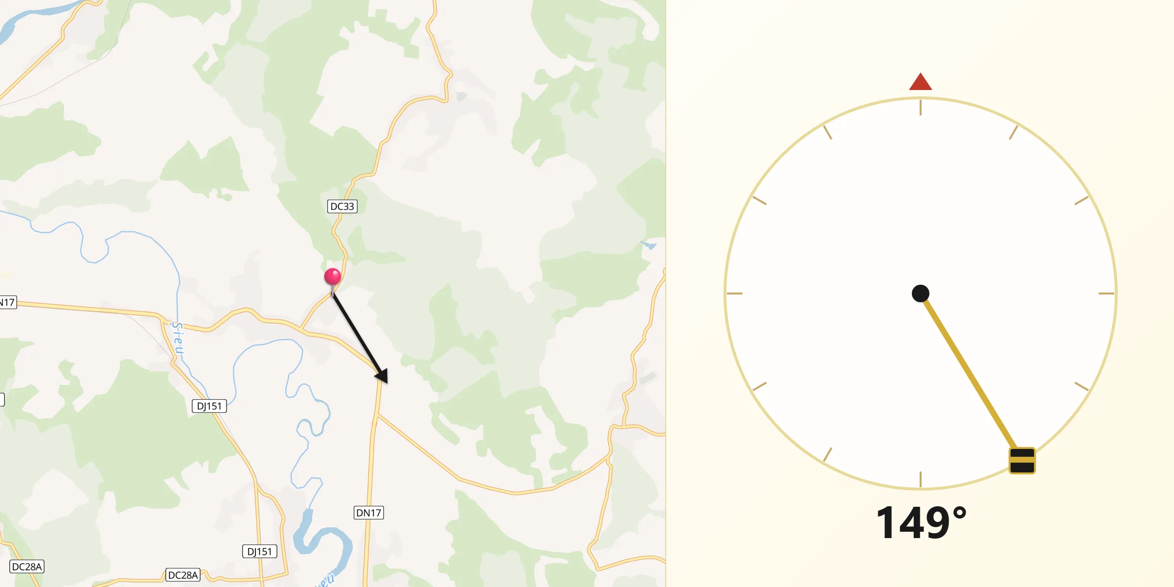 Direcția Qibla din Şintereag