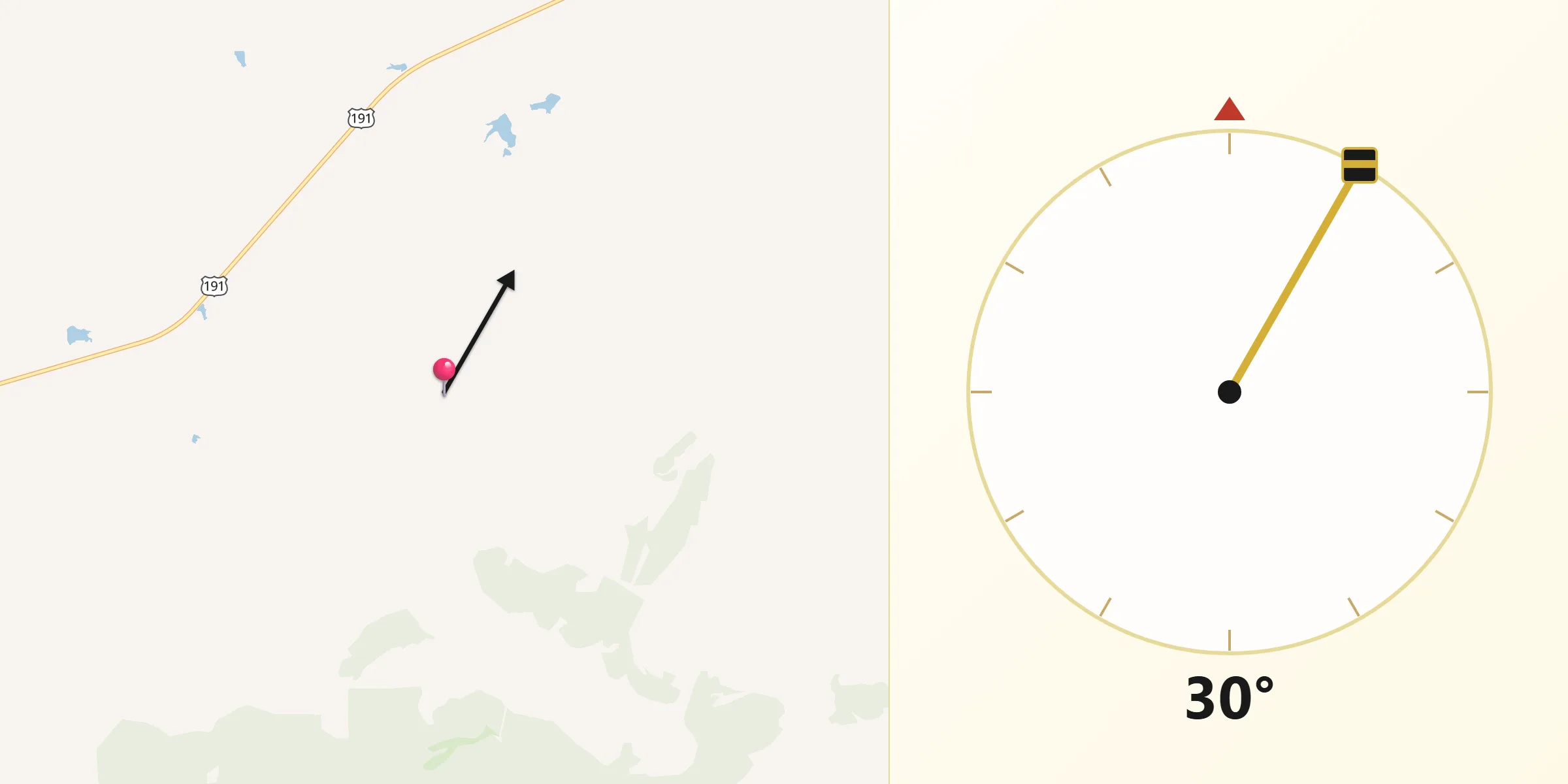 Qibla Direction from Fergus