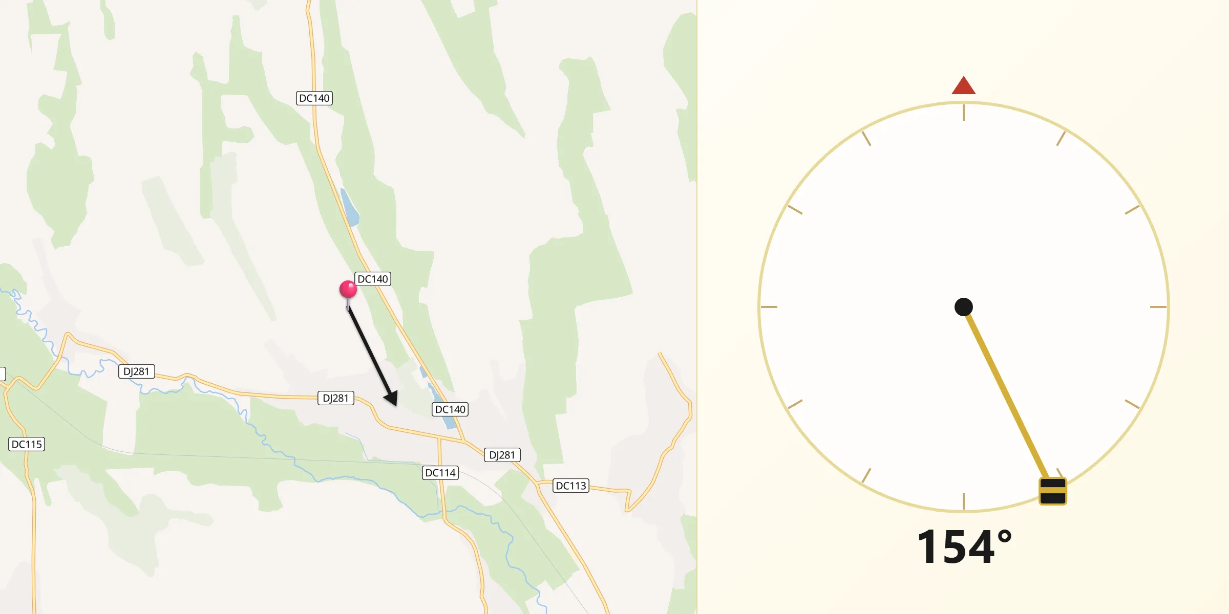 Direcția Qibla din Erbiceni
