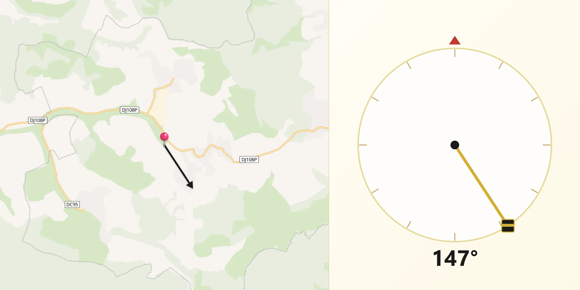 Direcția Qibla din Comuna Bicaz