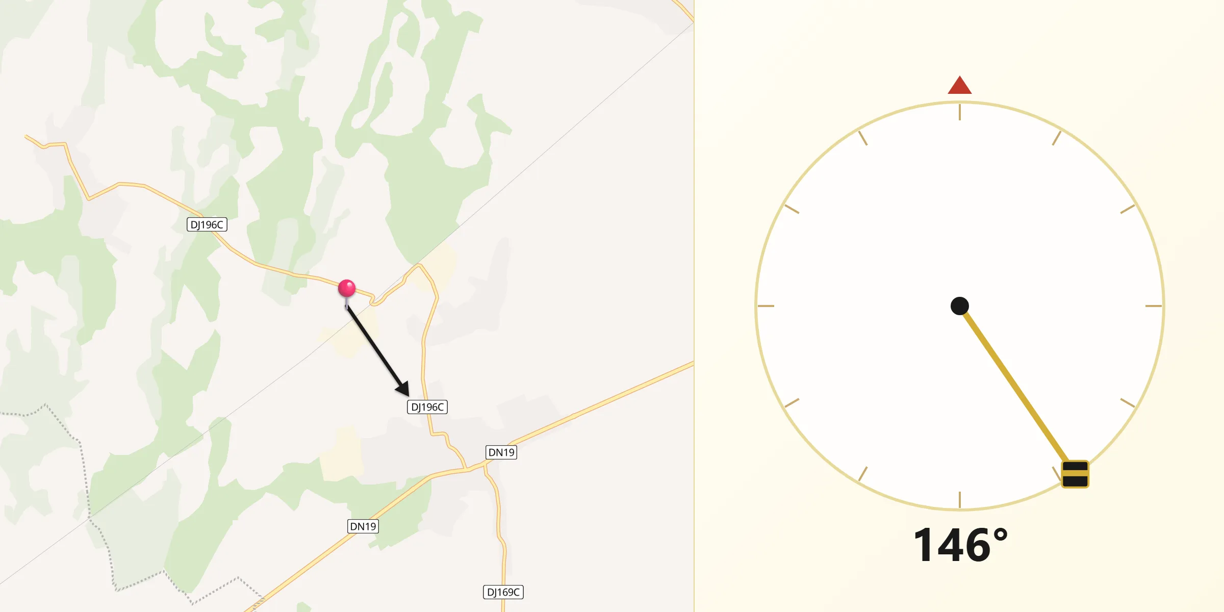 Direcția Qibla din Comuna Pişcolt
