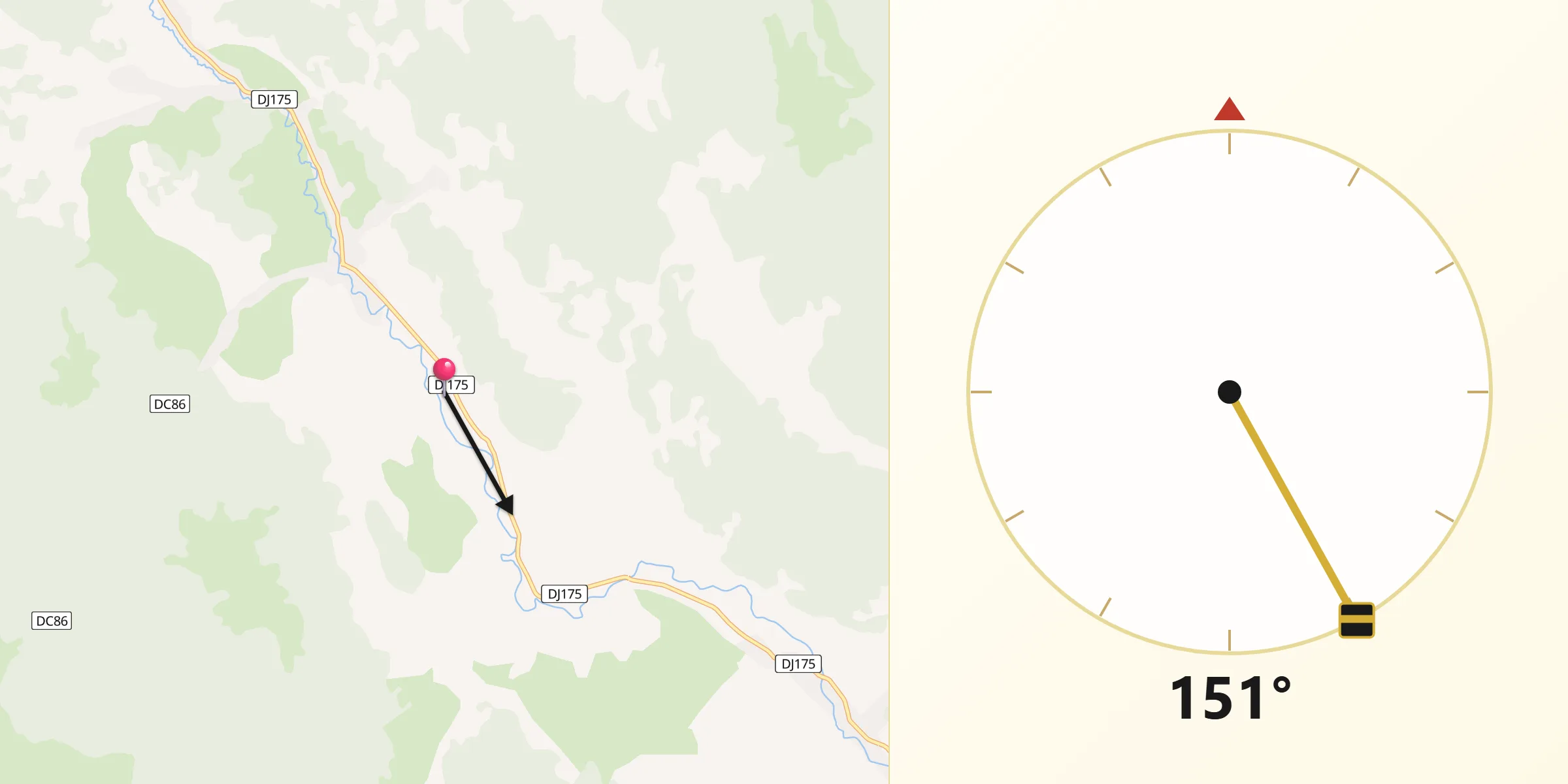 Direcția Qibla din Comuna Moldova Suliţa