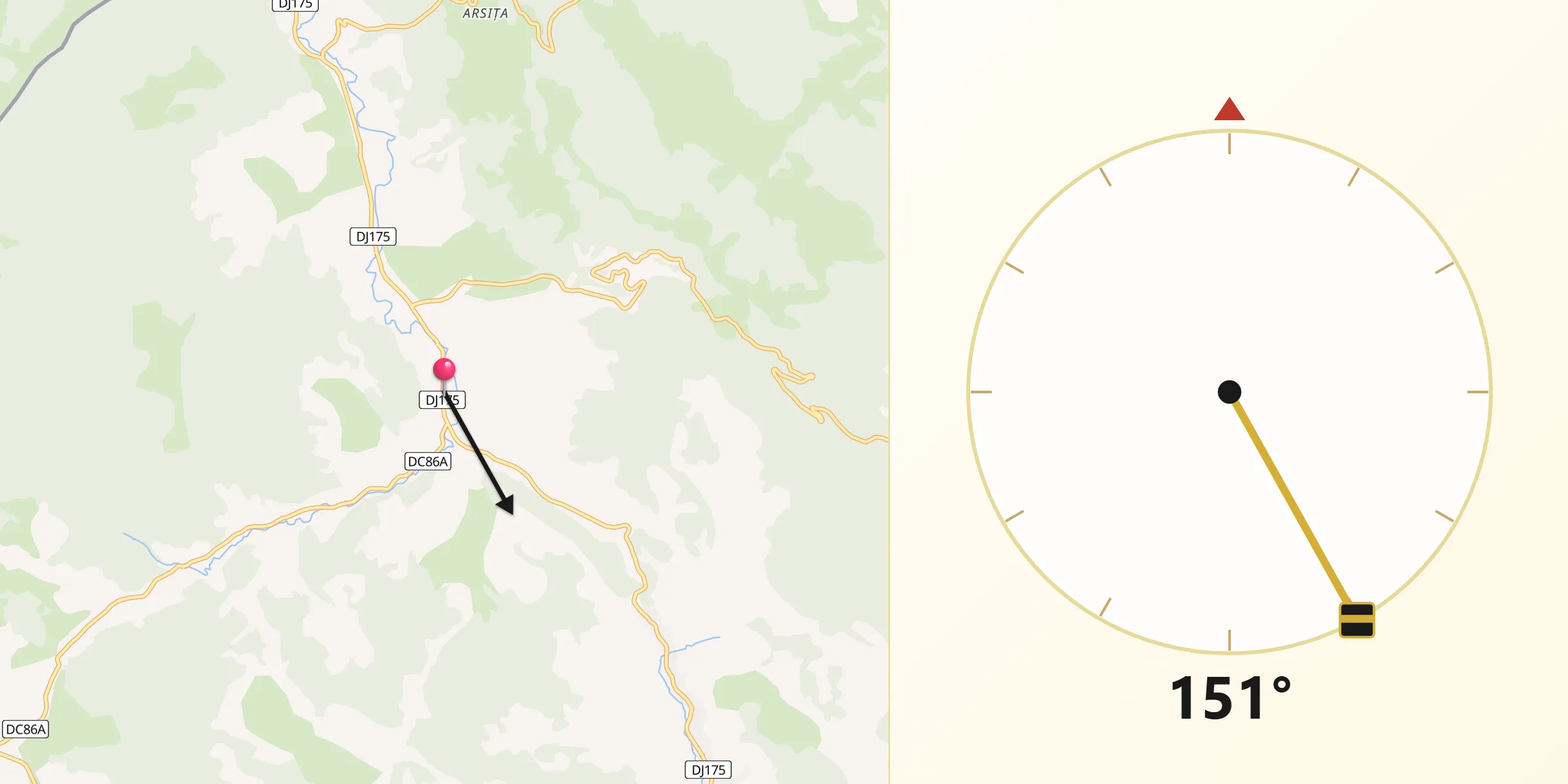 Direcția Qibla din Izvoarele Sucevei
