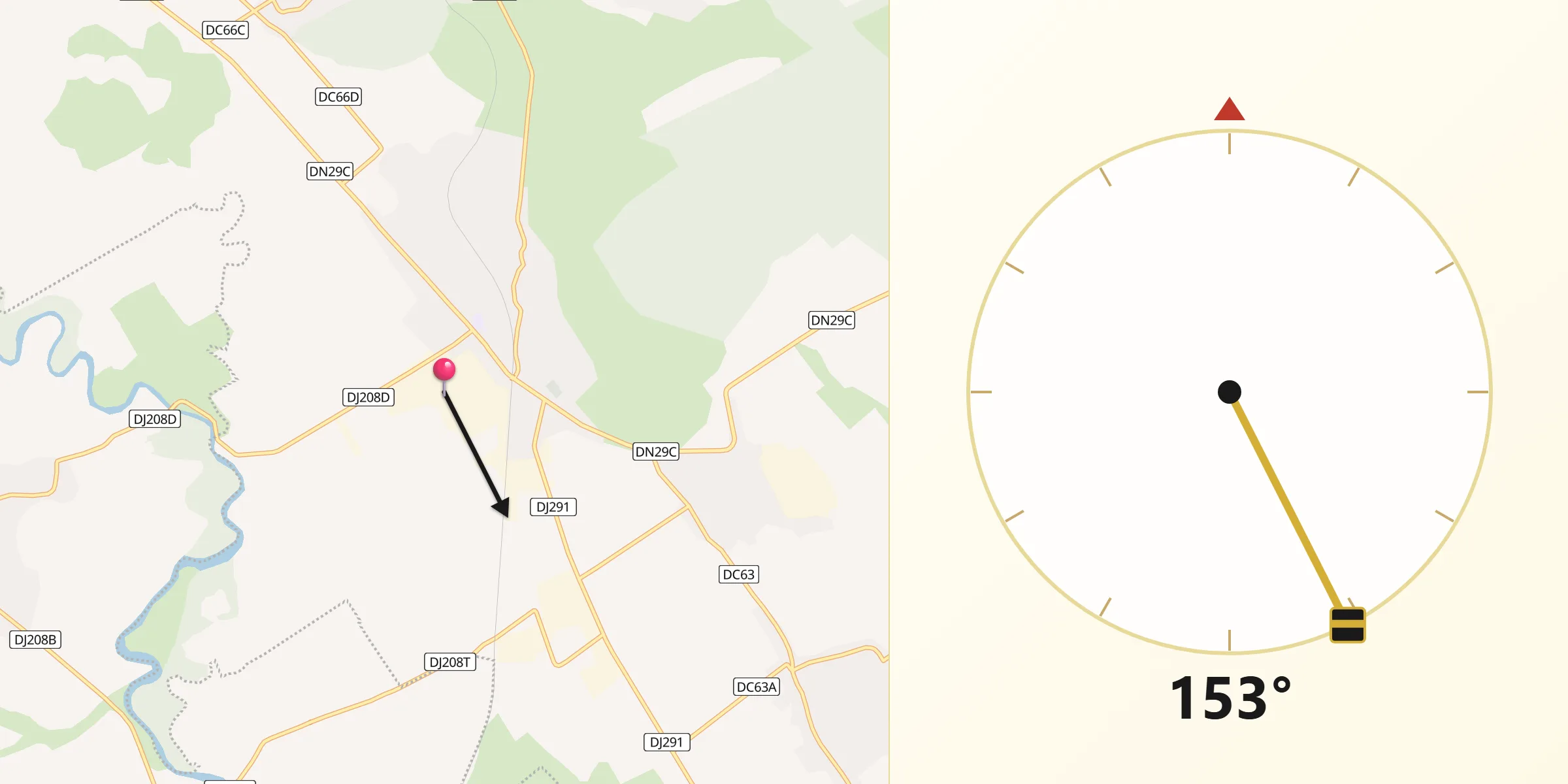 Direcția Qibla din Bucecea