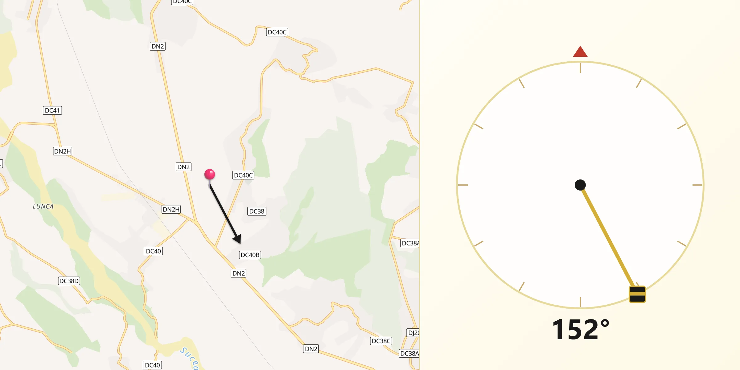 Direcția Qibla din Comuna Grăniceşti