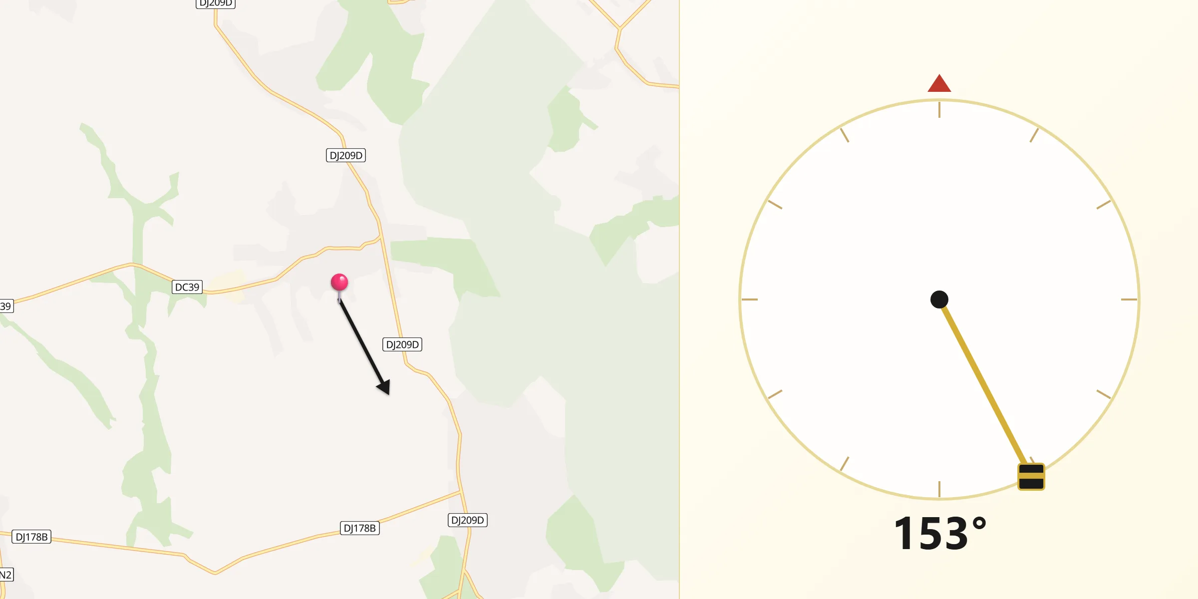 Direcția Qibla din Calafindeşti