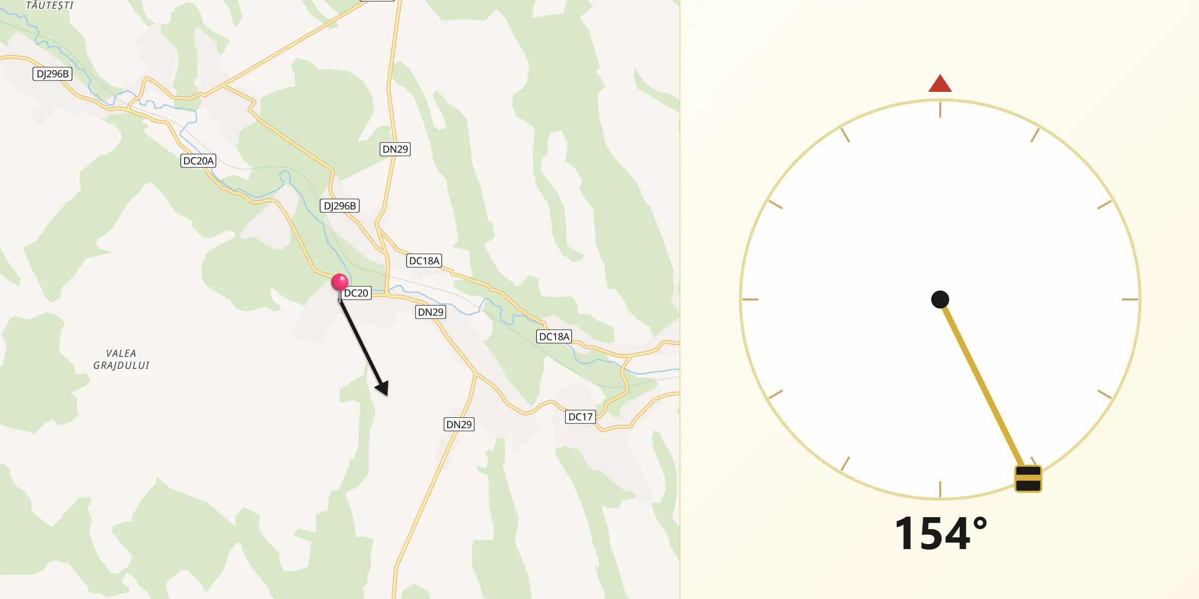 Direcția Qibla din Ungureni-Jianu