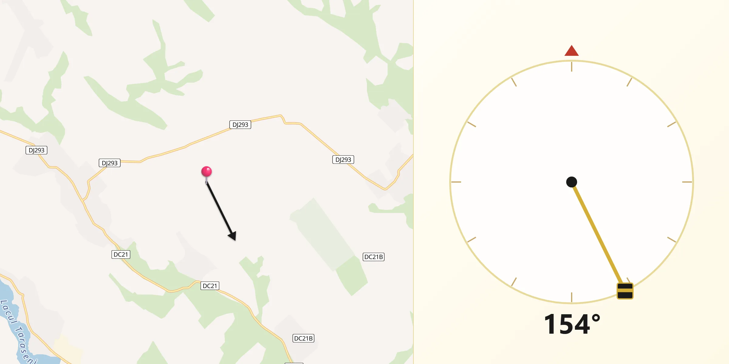 Direcția Qibla din Comuna Mileanca