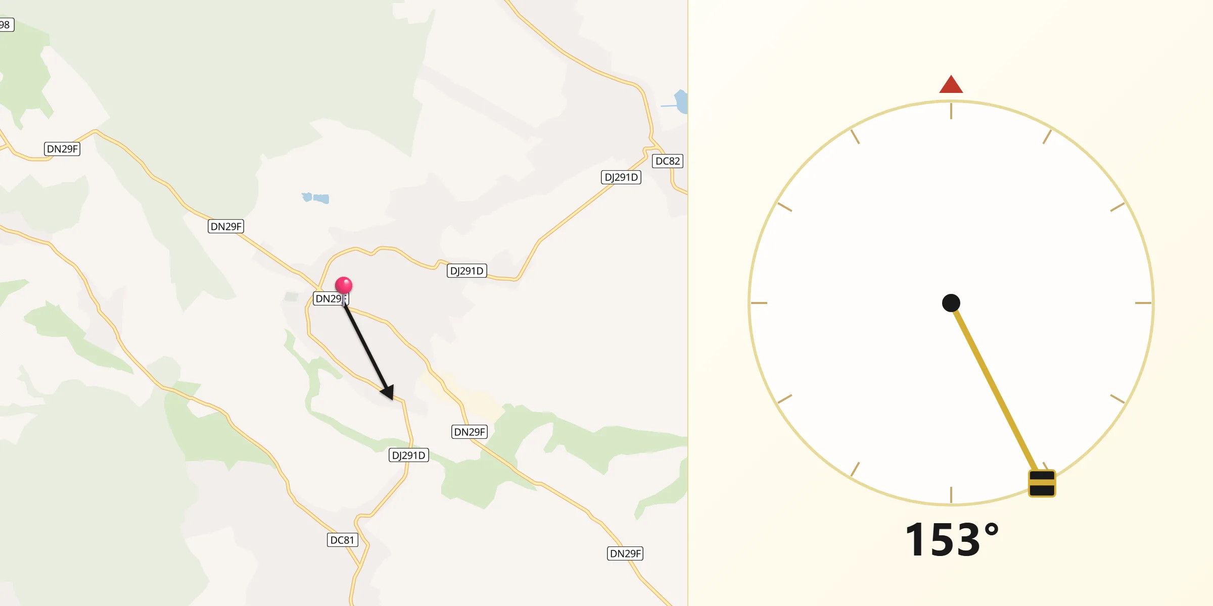 Direcția Qibla din Cristineşti