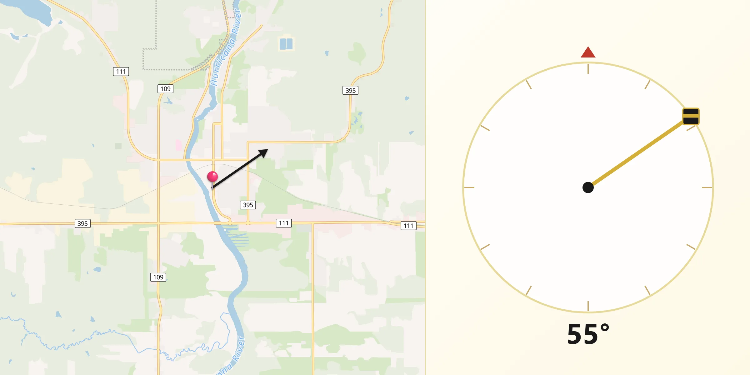 Qibla Direction from Amos