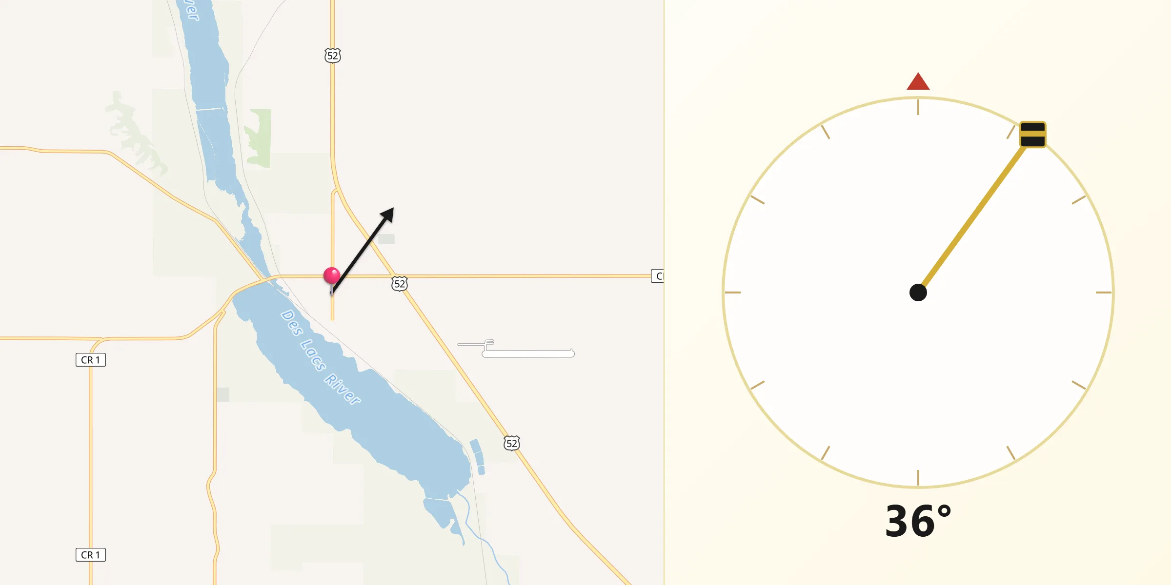Qibla Direction from Kenmare