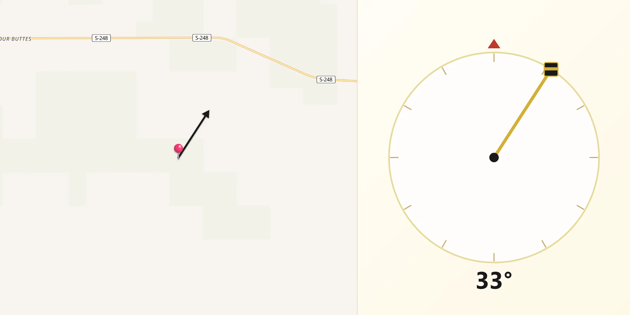 Qibla Direction from Daniels
