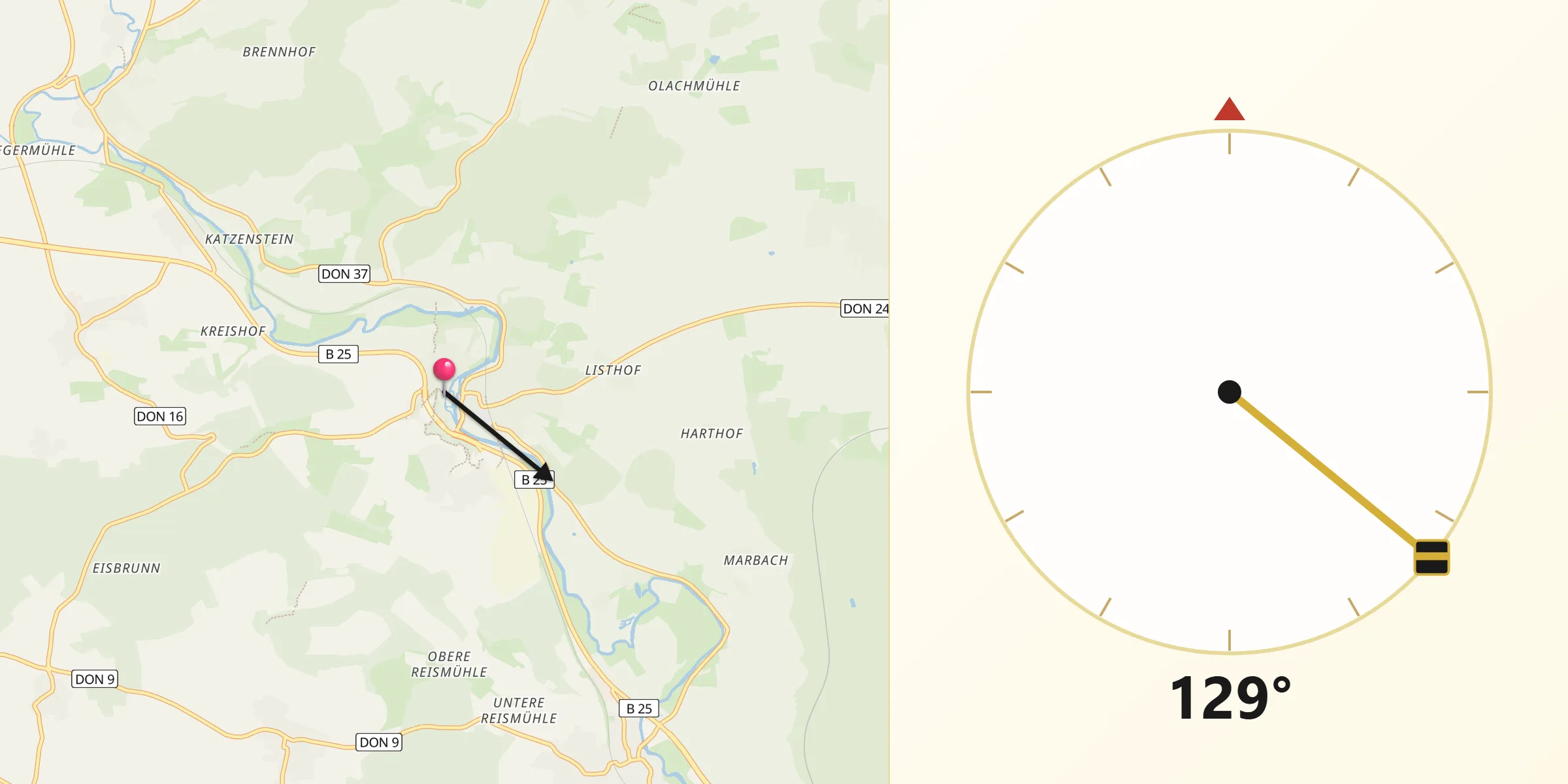 Drejtimi i Qibles nga Harburg