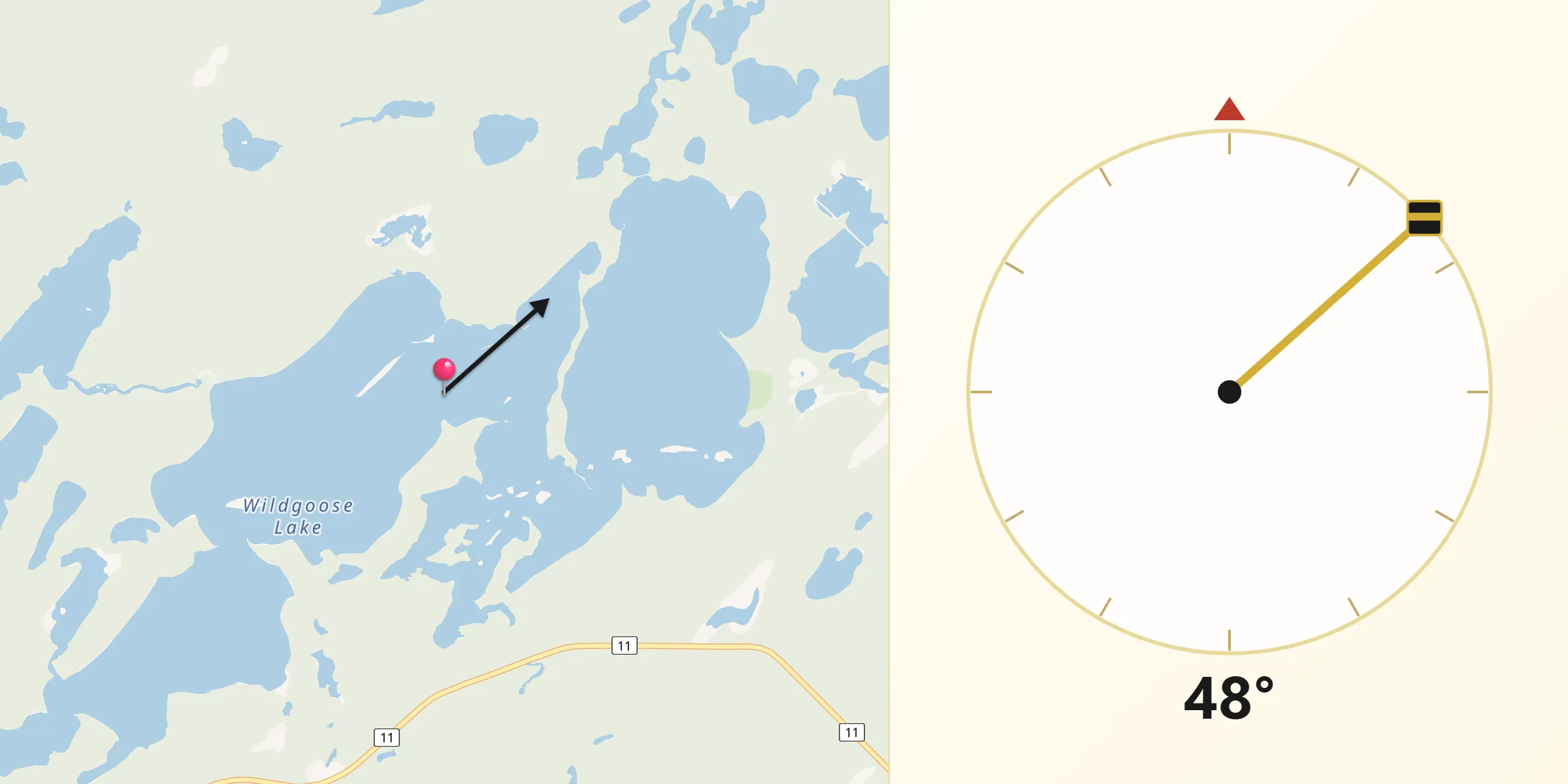 Qibla Direction from Greenstone