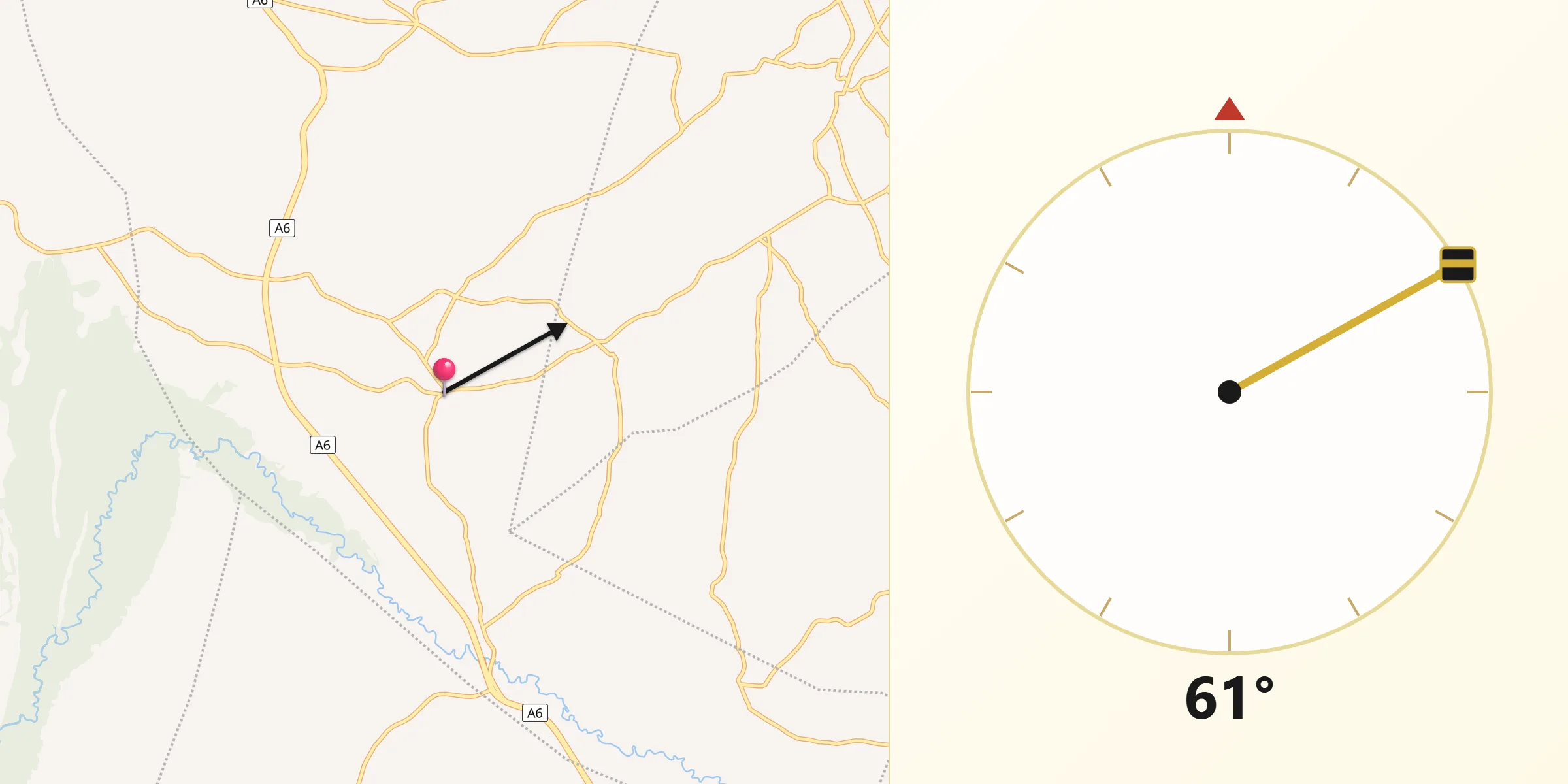 Qibla Direction from Ozubulu