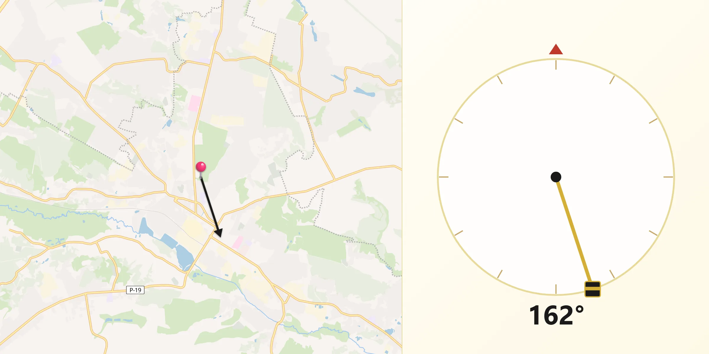 Напрямок Кібли з Васильків
