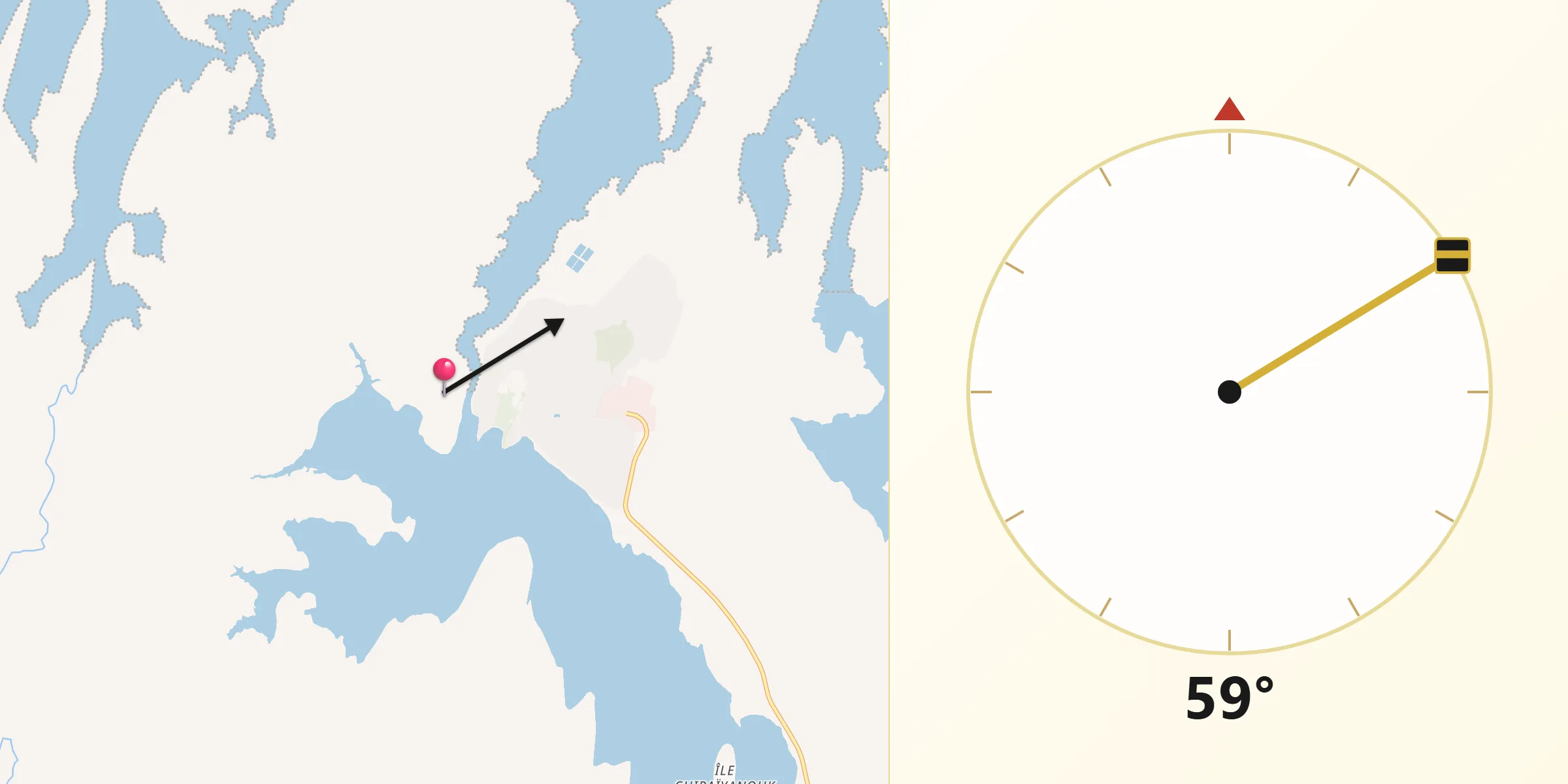 Qibla Direction from Mistissini