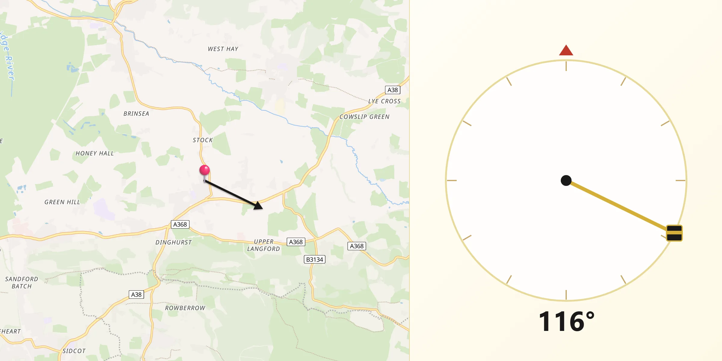 Qibla Direction from Churchill