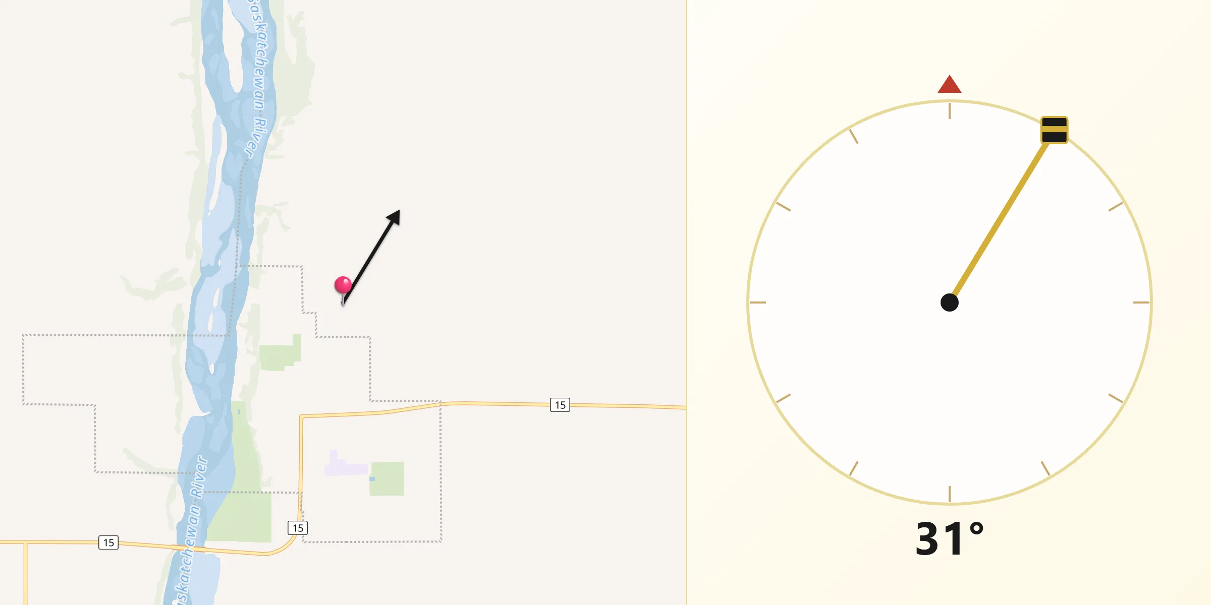 Qibla Direction from Outlook