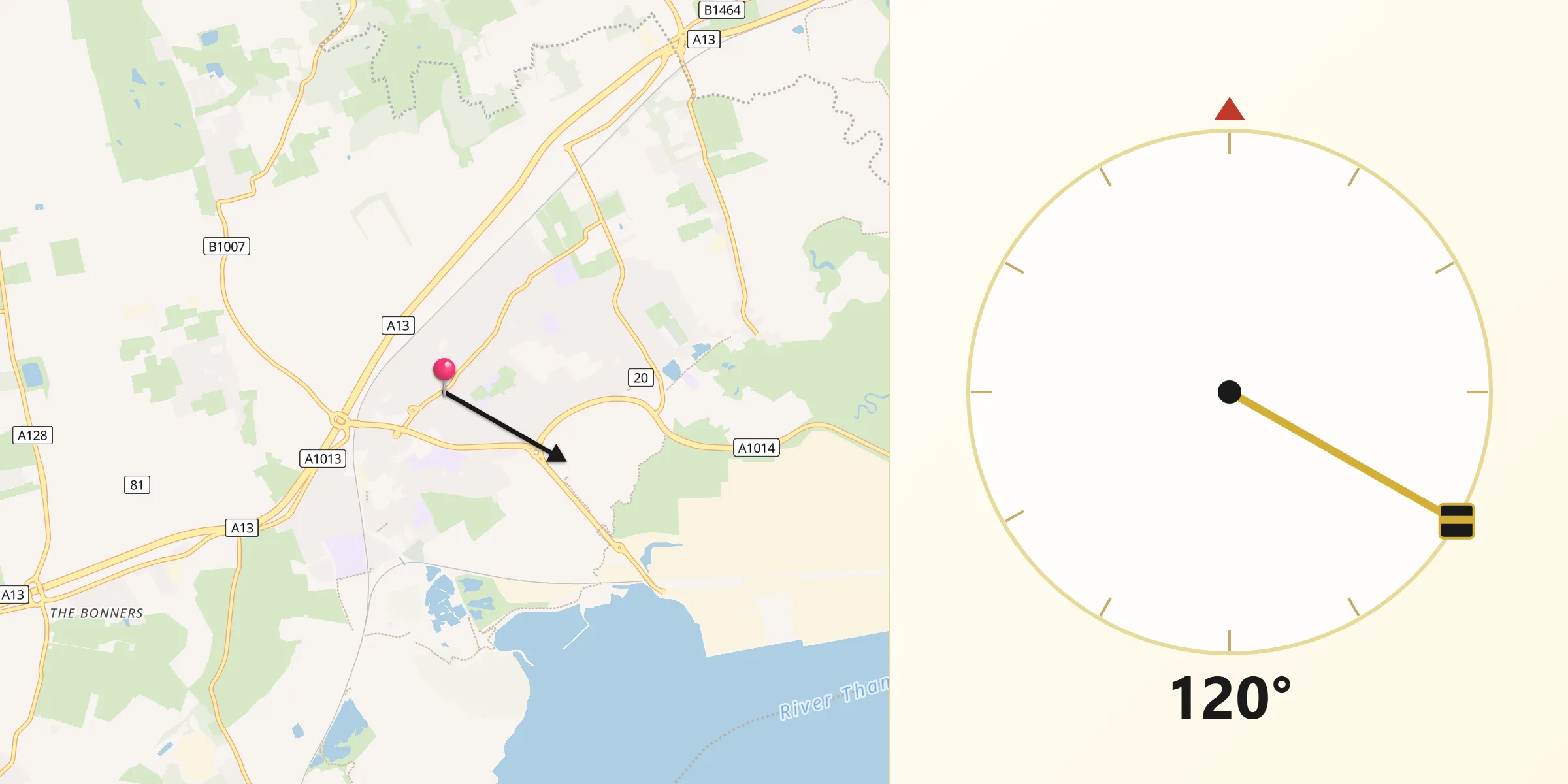 Qibla Direction from Stanford