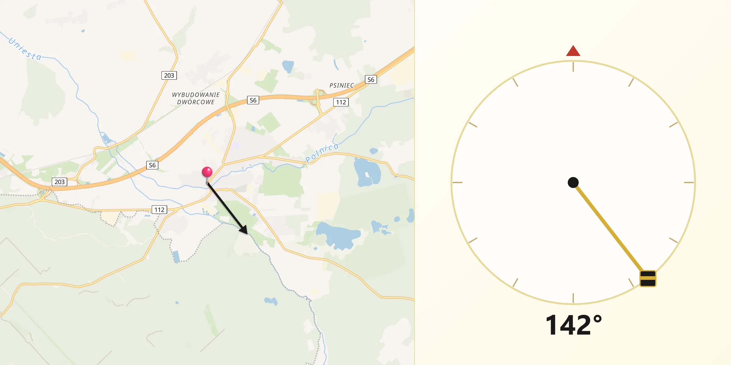 Kierunek Qibla z Sianów