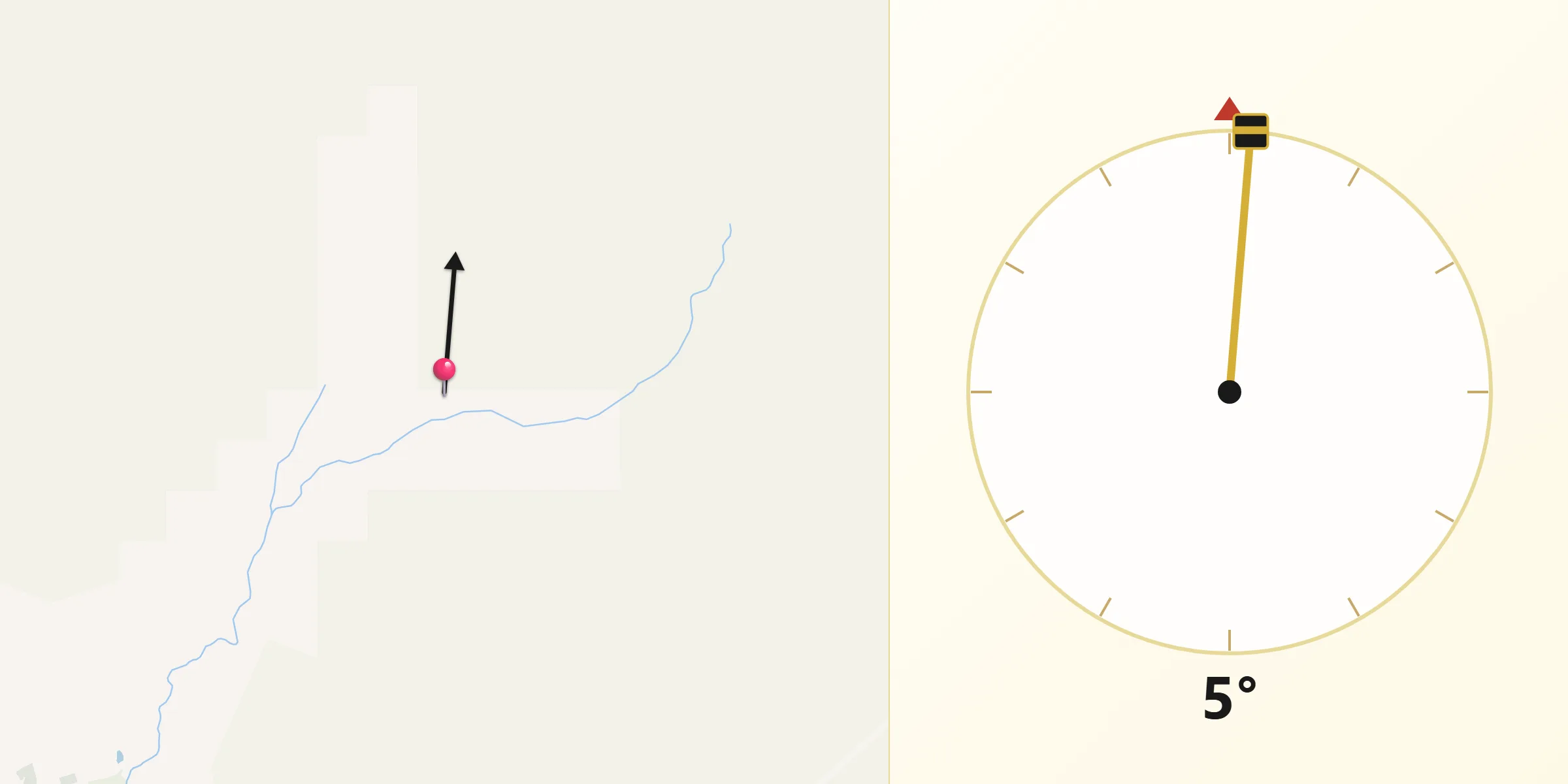 Qibla Direction from Sitka City and Borough