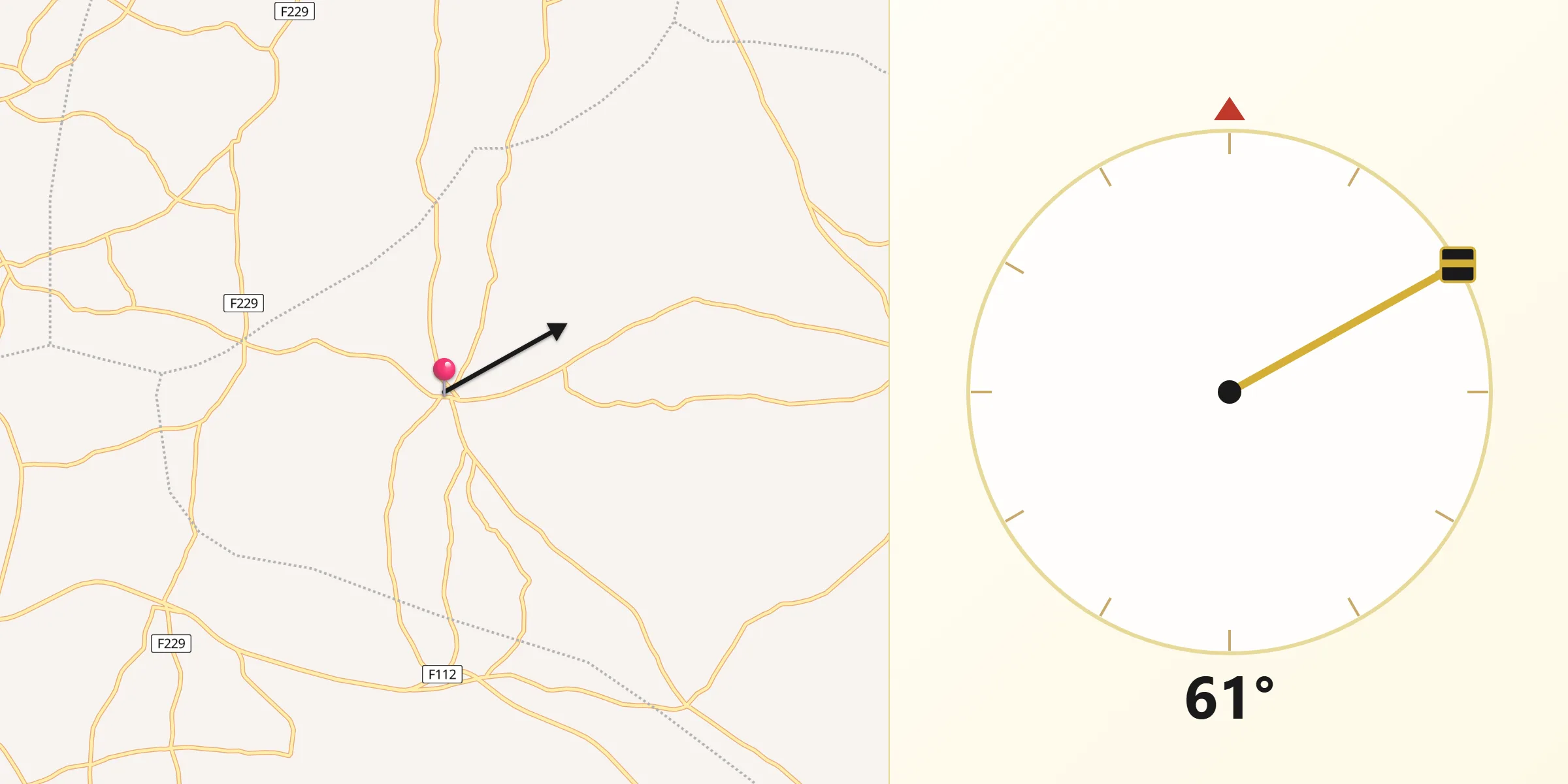 Qibla Direction from Igbo-Ukwu