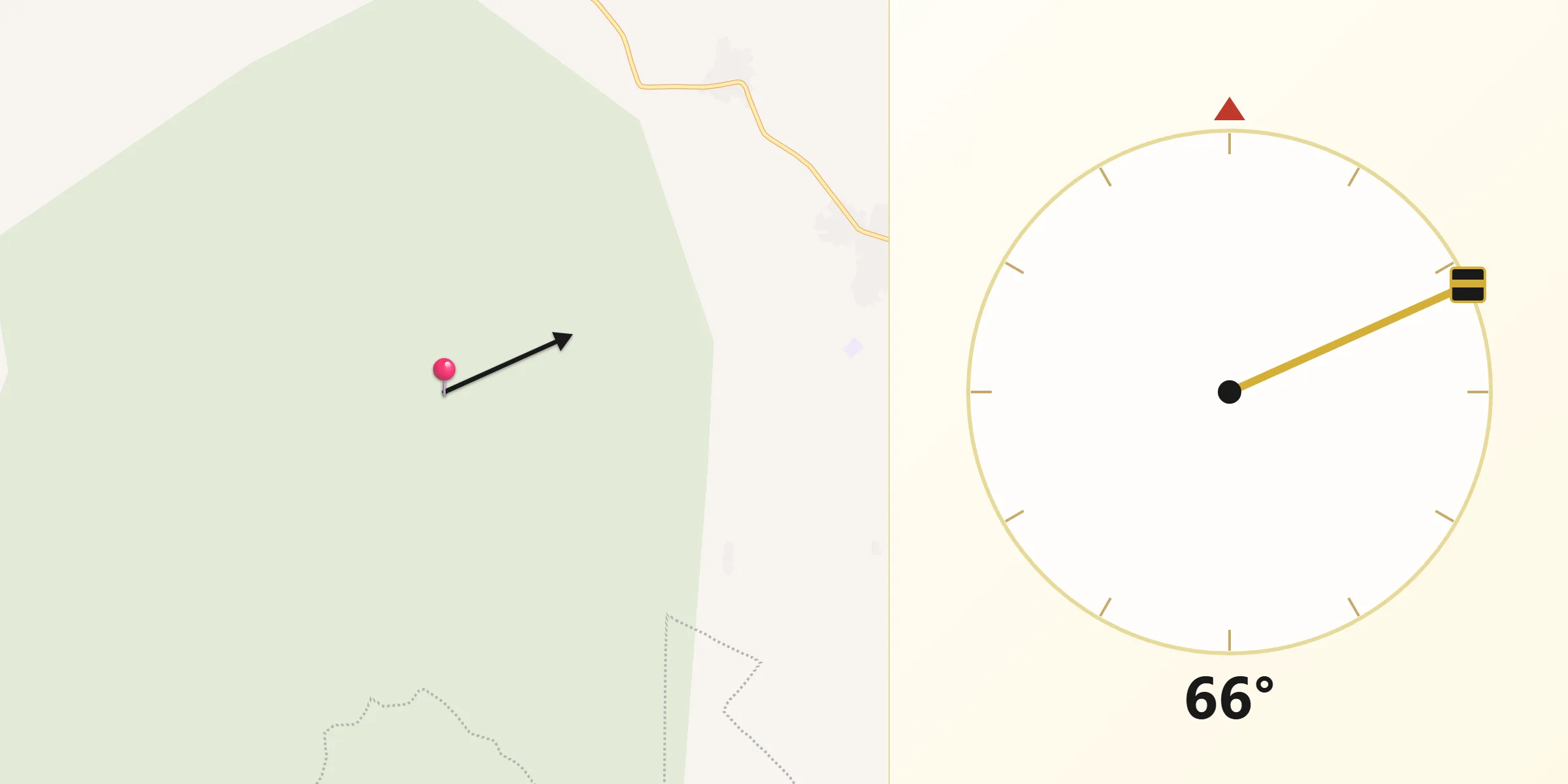 Alkibla daga Bia West zuwa Makka