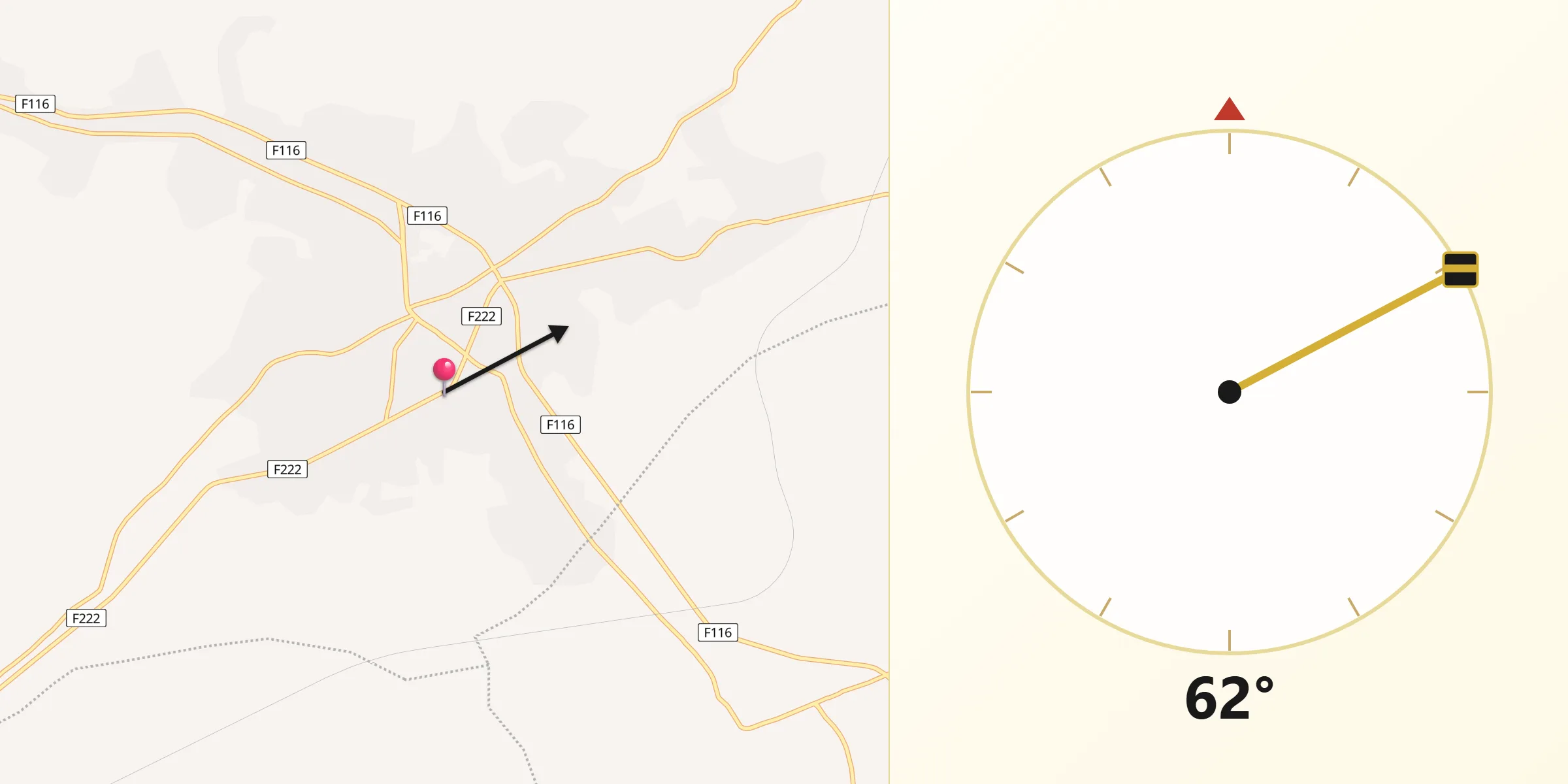 Qibla Direction from Uromi