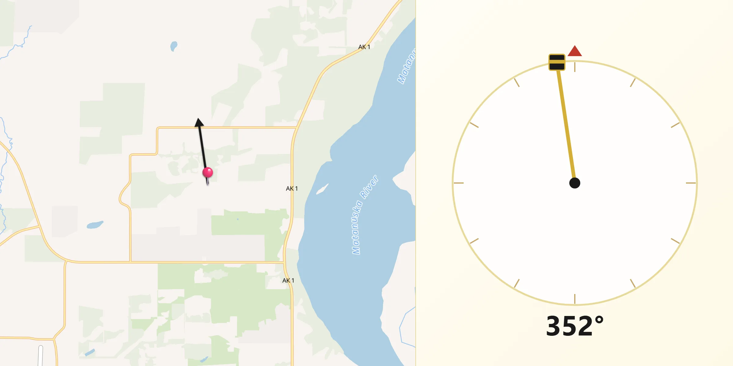 Qibla Direction from Farm Loop