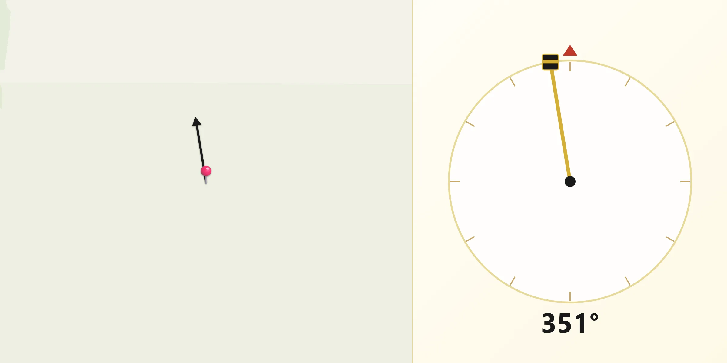 Qibla Direction from Denali Borough
