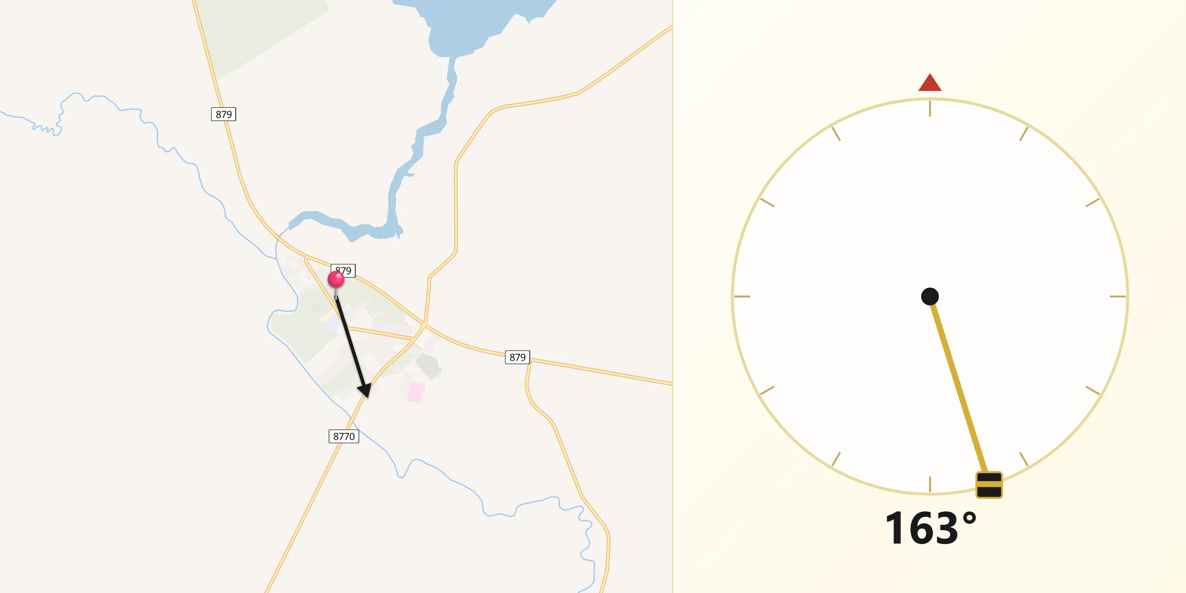 Qibla Riktning från Vuolijoki