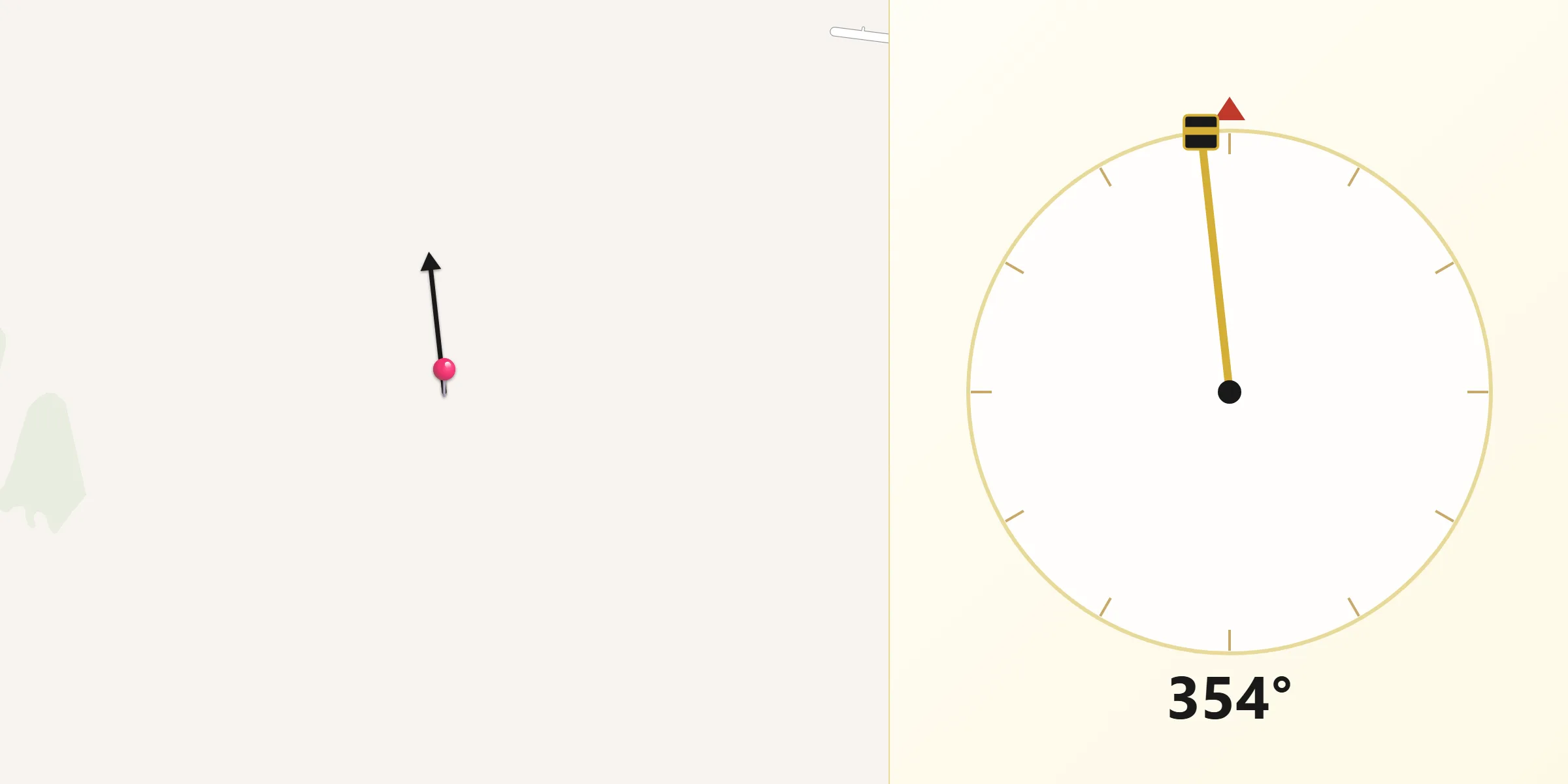 Qibla Direction from Salcha