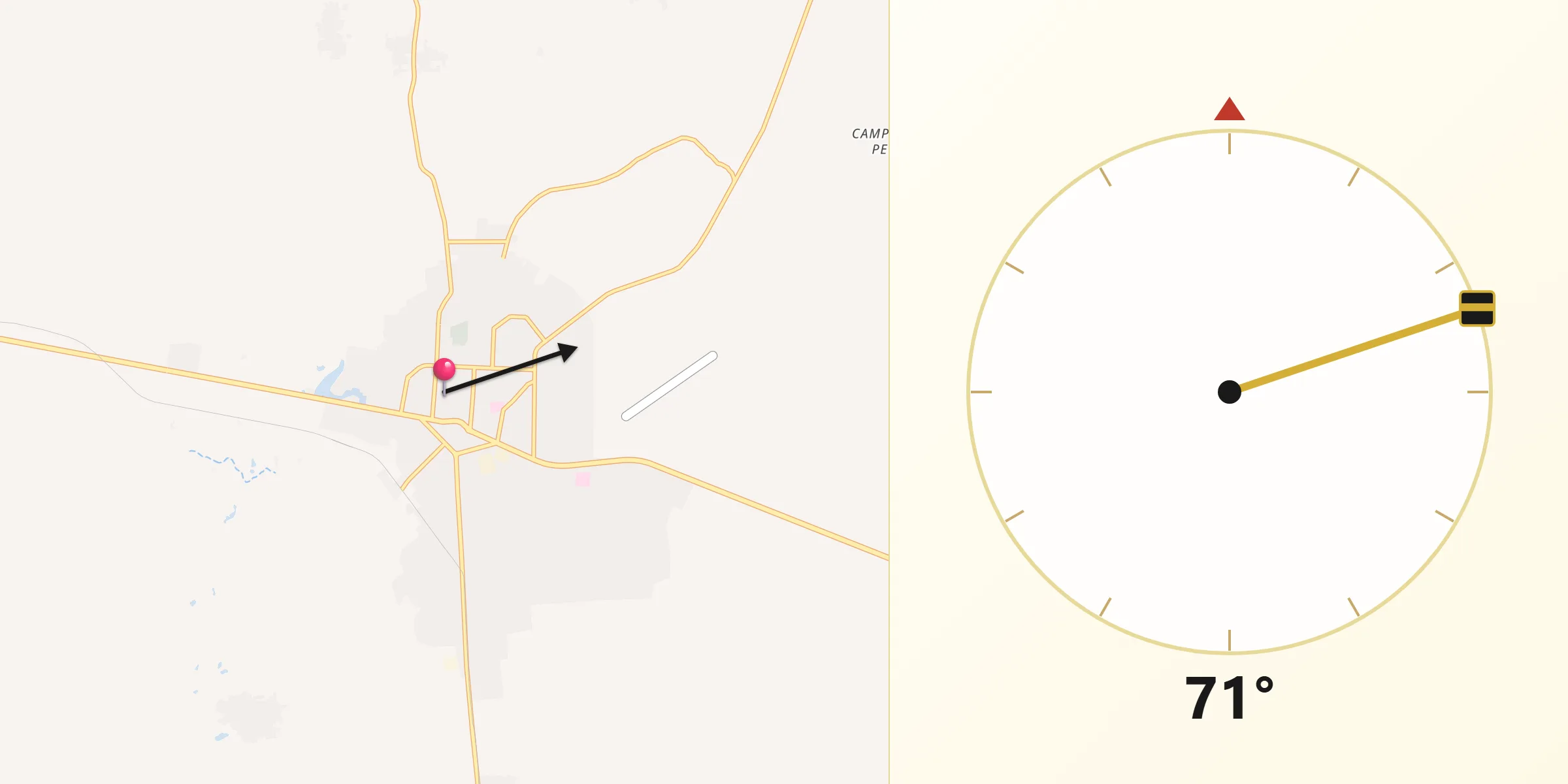 Qibla Richting vanaf Kontich