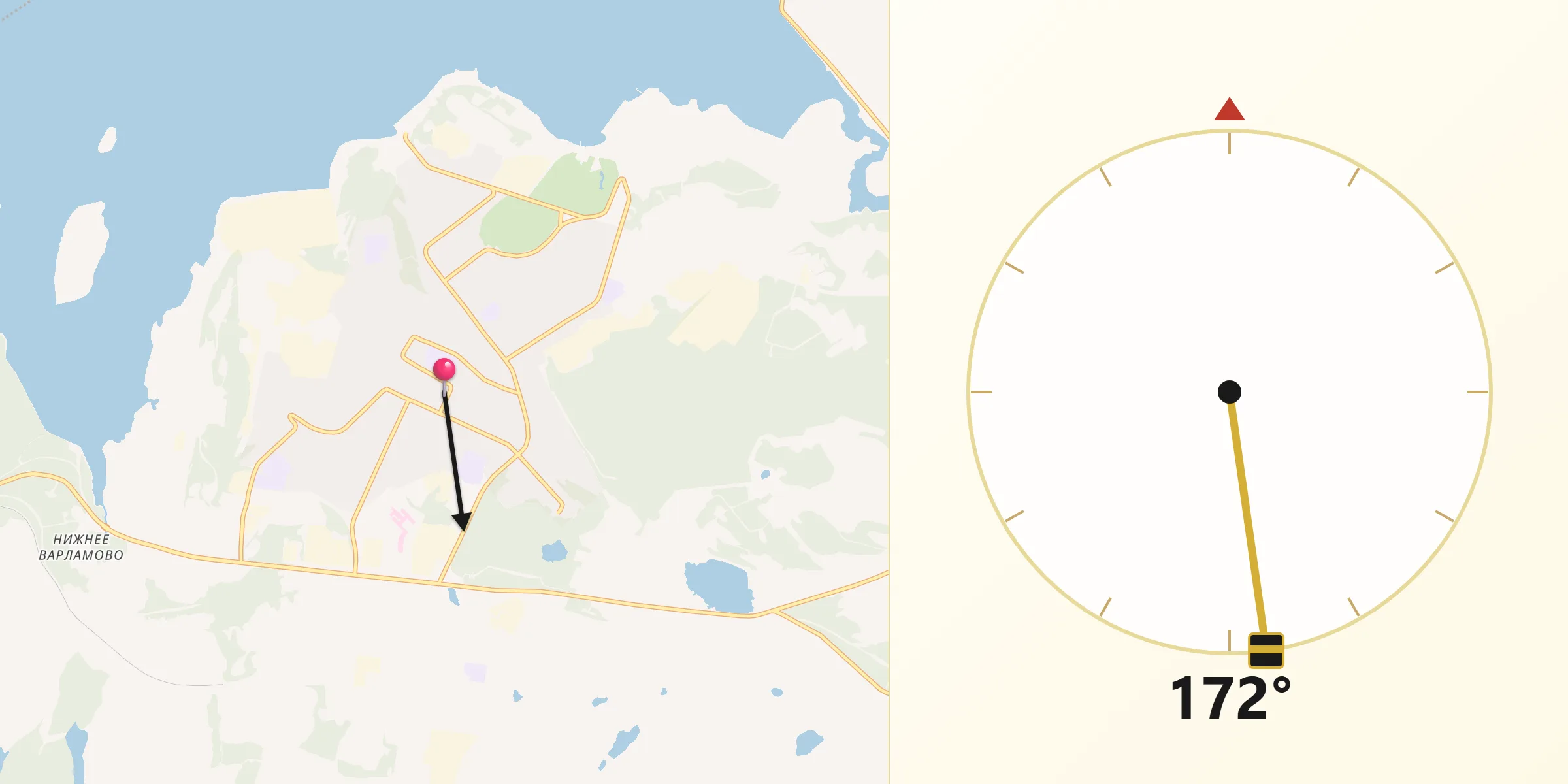 Severomorsk dan Makka tomon yo'nalish