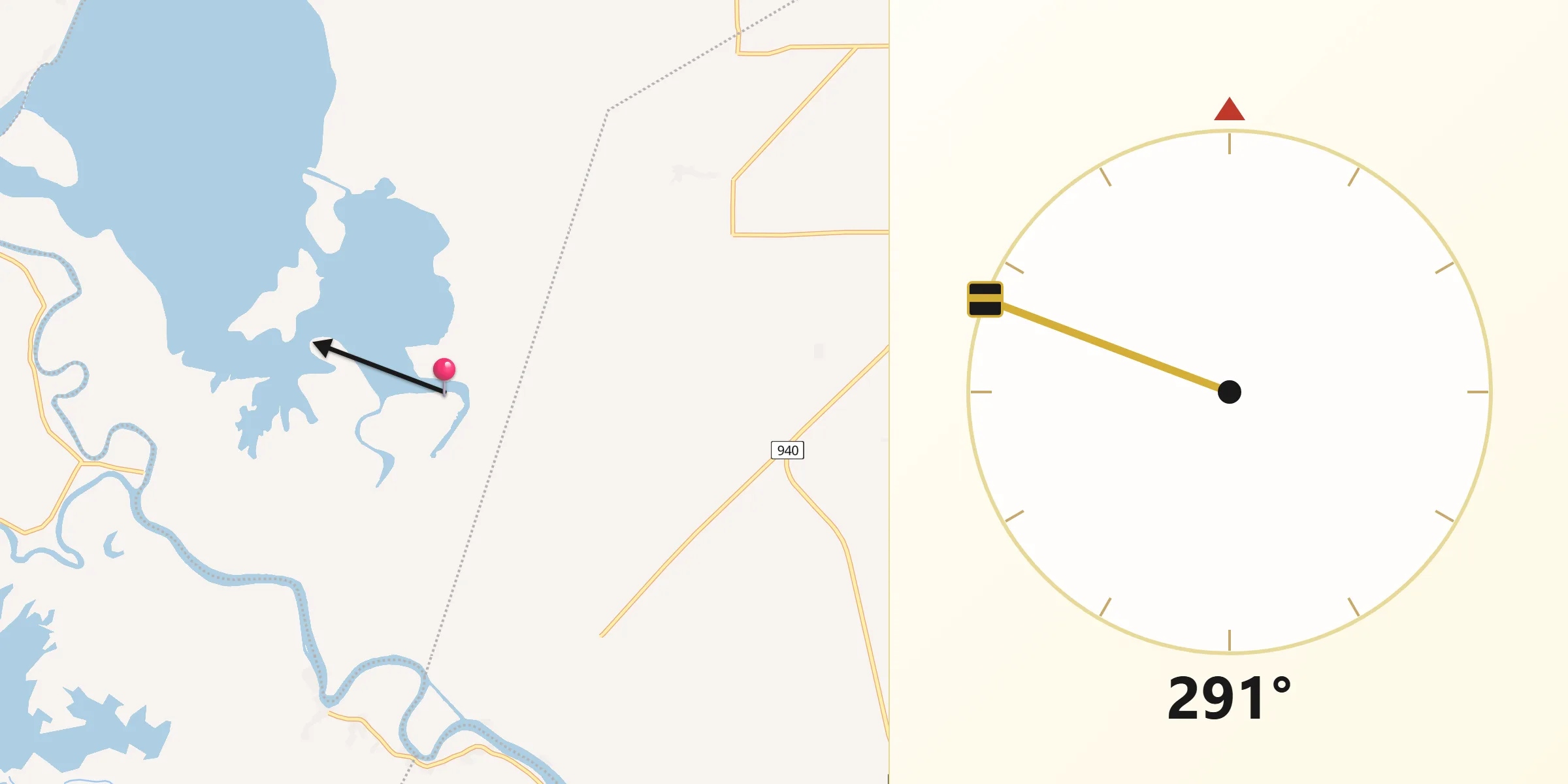 Qibla Direction from Midsayap